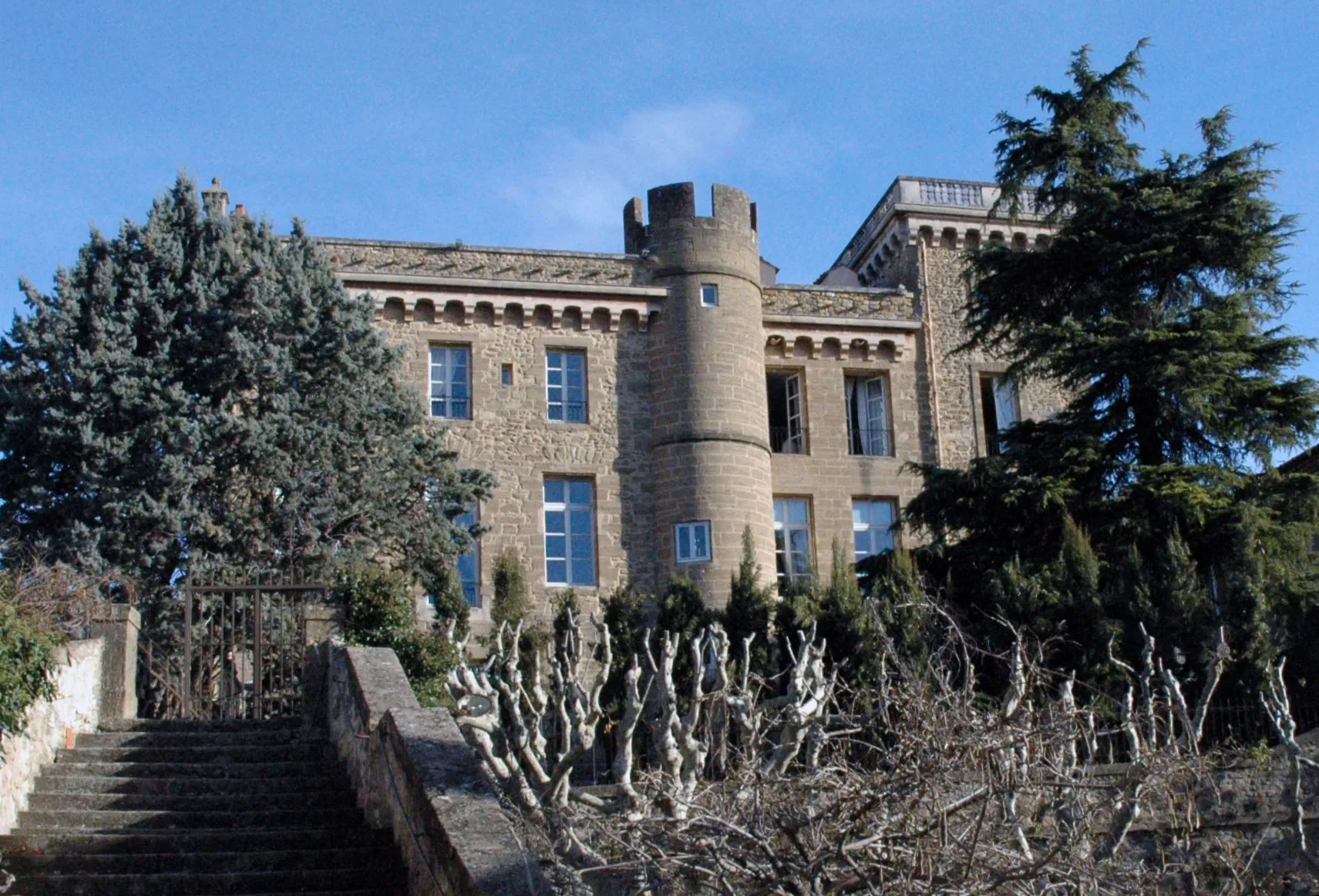 Photo showing: Château de Rochegude, Rochegude, Drôme, France