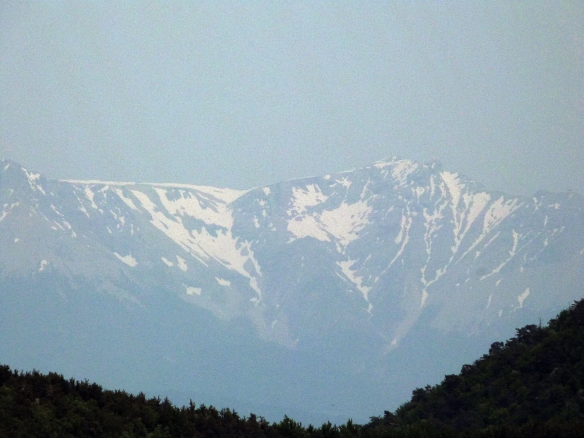 Photo showing: Col de Perty: Blick zu den Barre des Écrins