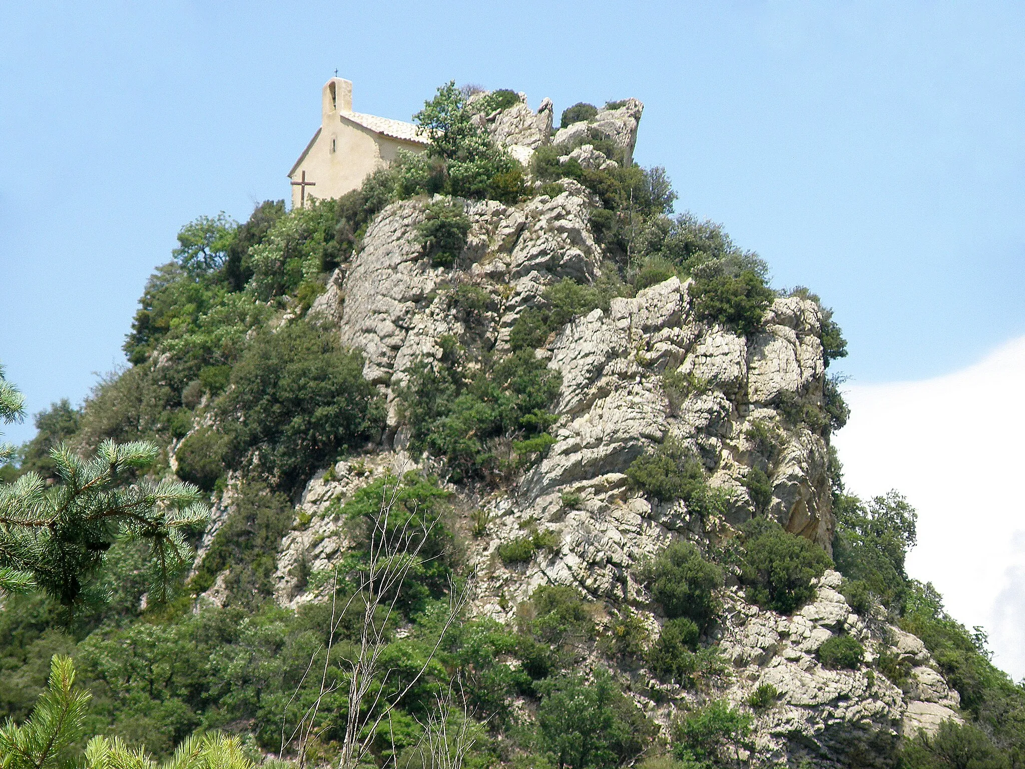 Photo showing: Bénivay-Ollon (Drôme, France). Chapelle Saint-Jean.