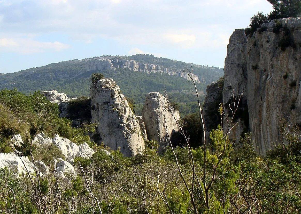 Photo showing: Chaos rocheux à la Petite Sainte-Baume