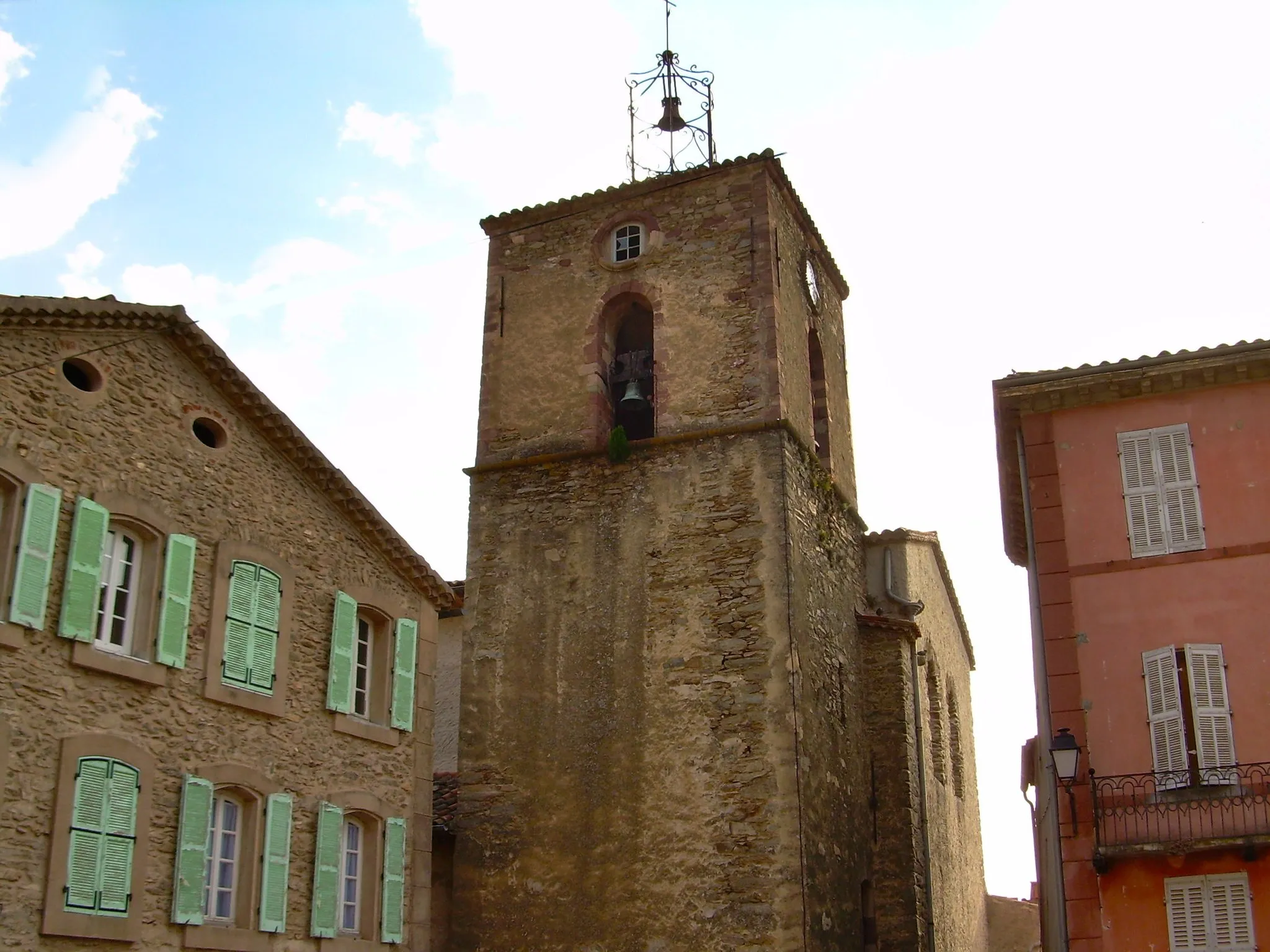 Photo showing: Church, La Garde-Freinet, France