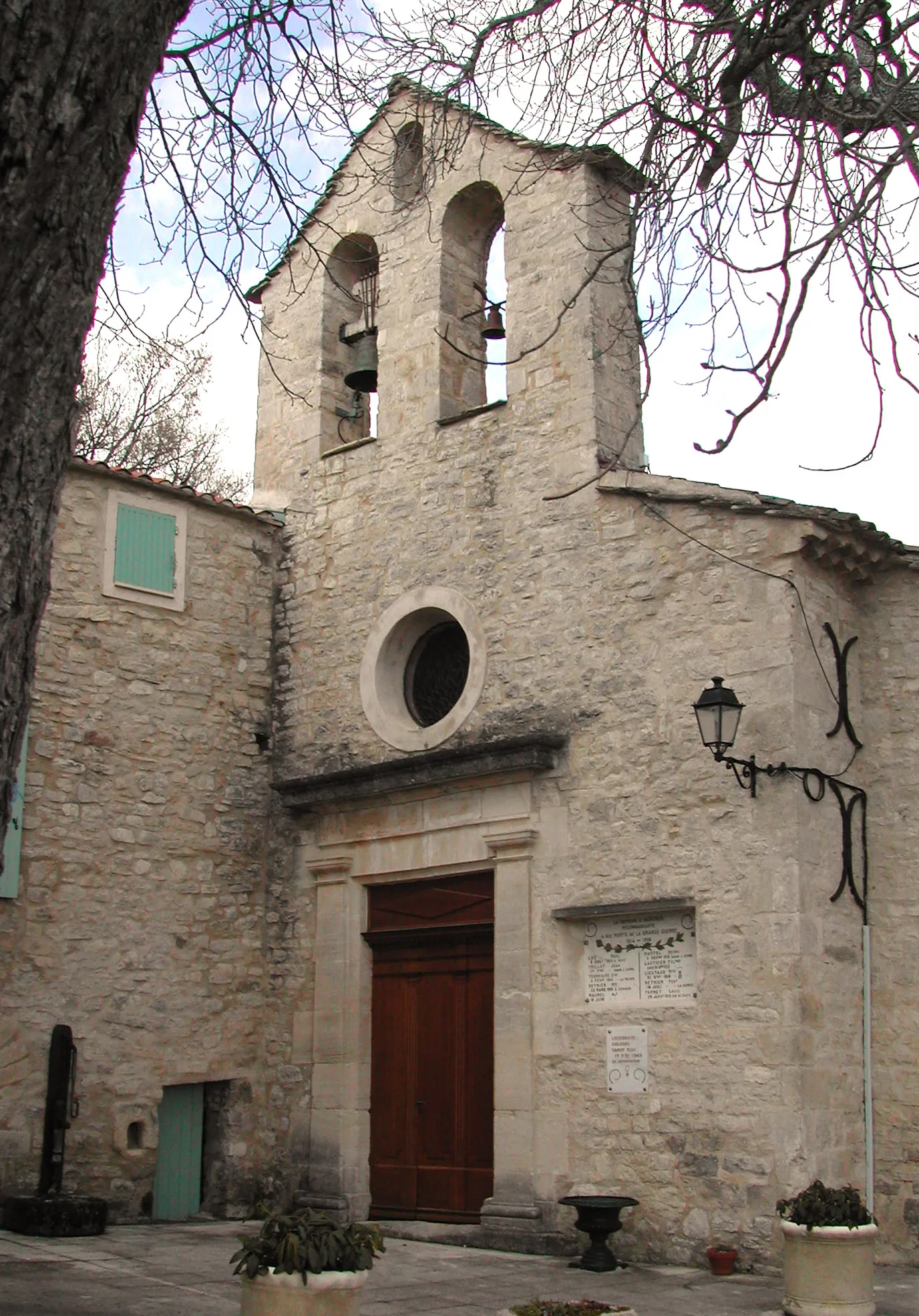 Photo showing: L'église d'Aubenas les Alpes,