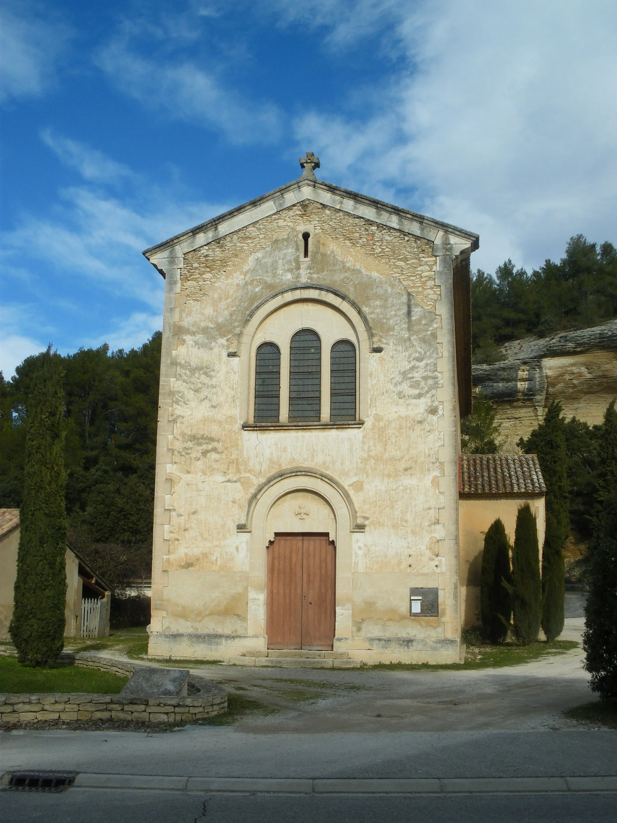 Photo showing: Beaumettes church, Vaucluse, France