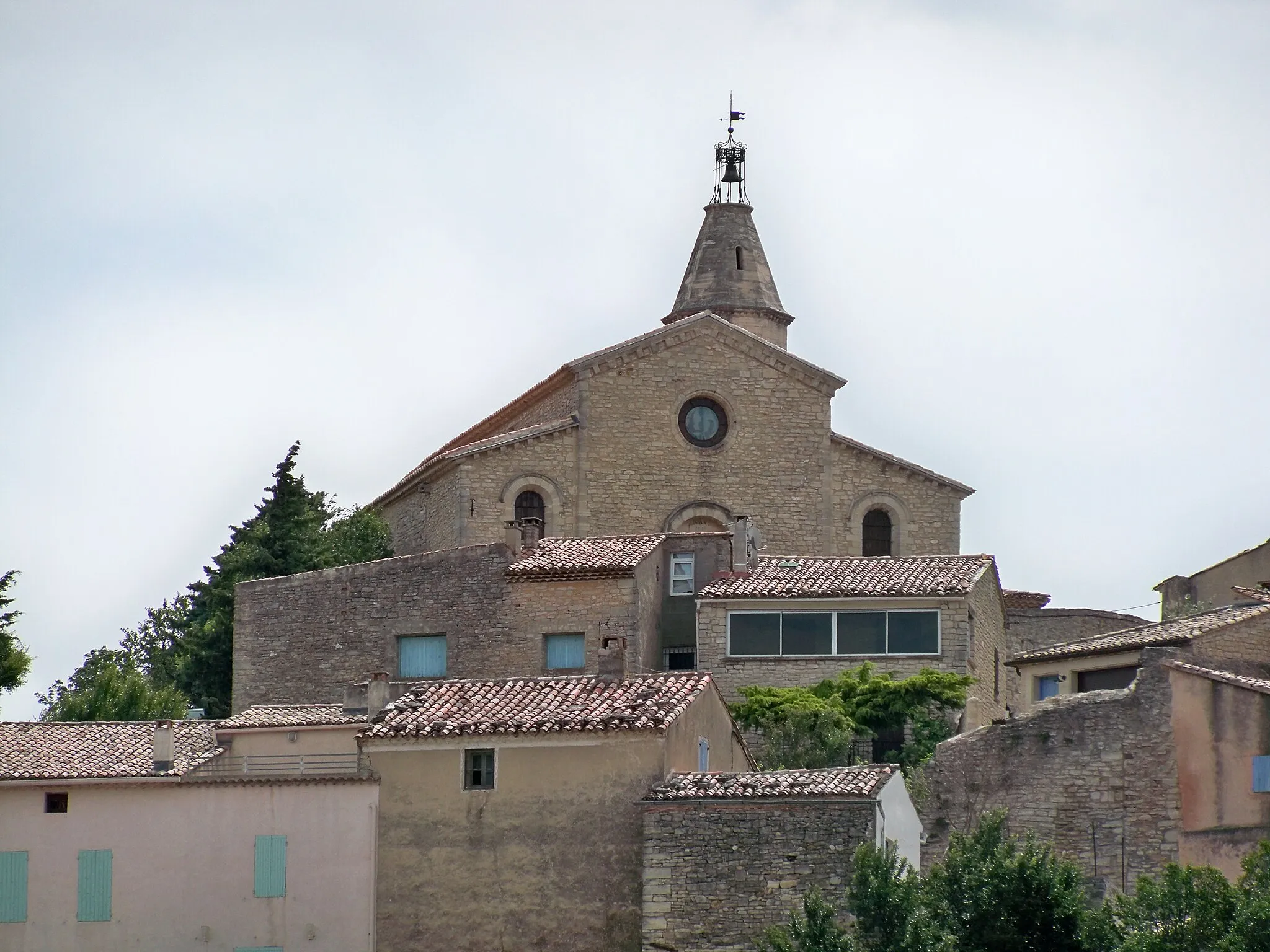 Photo showing: église de Crillon le Brave, Vaucluse