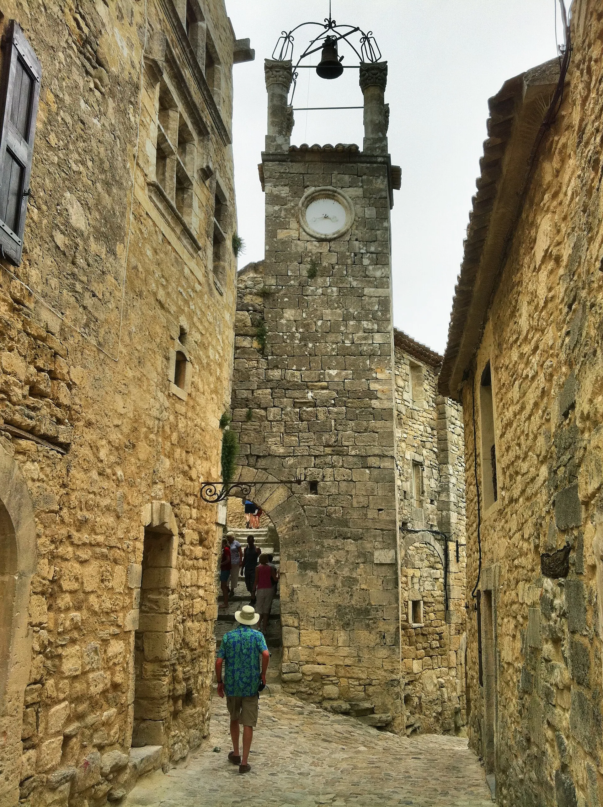 Photo showing: Campanile at Lacoste, Provence