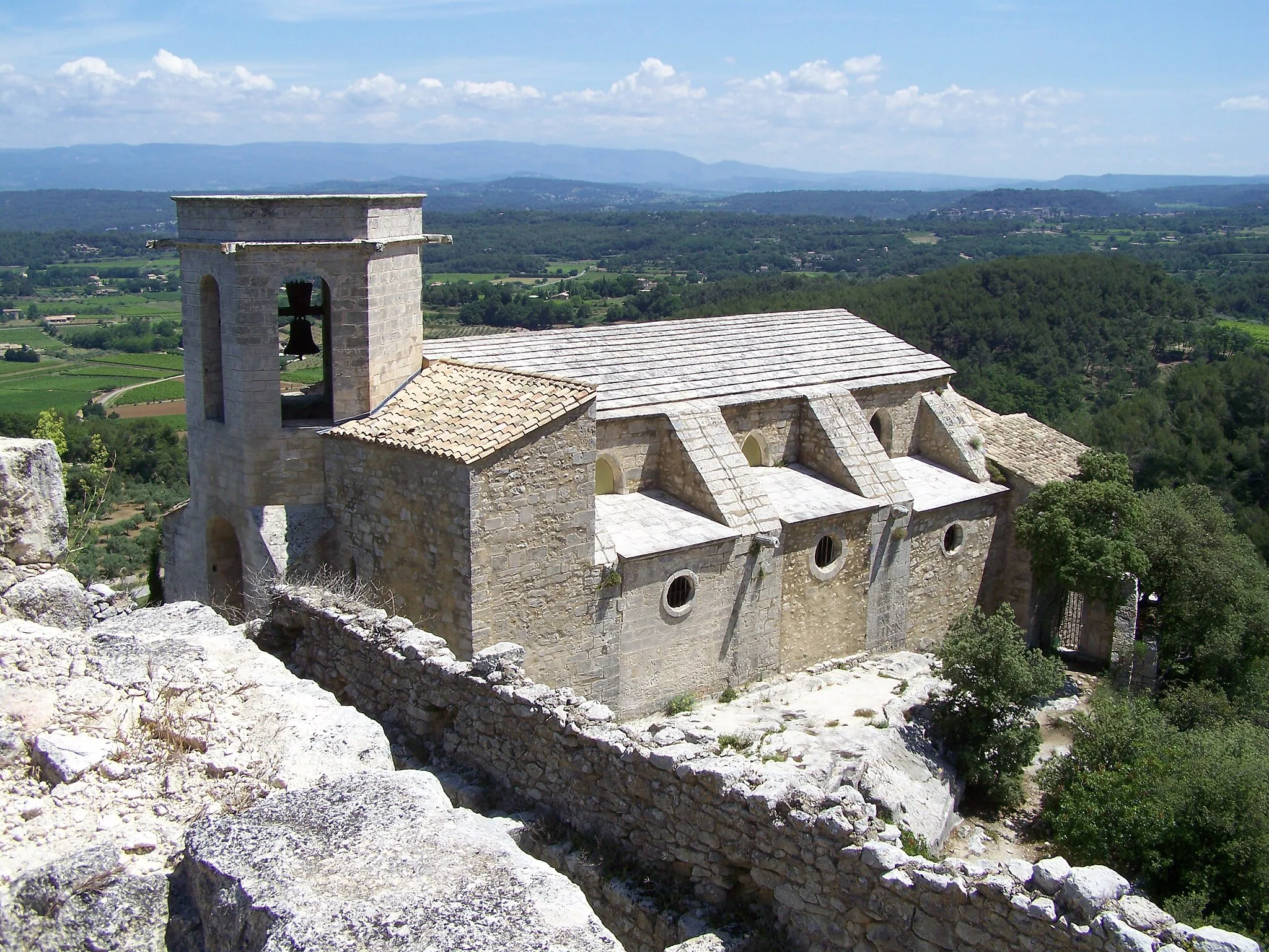 Photo showing: Kirche in Oppède