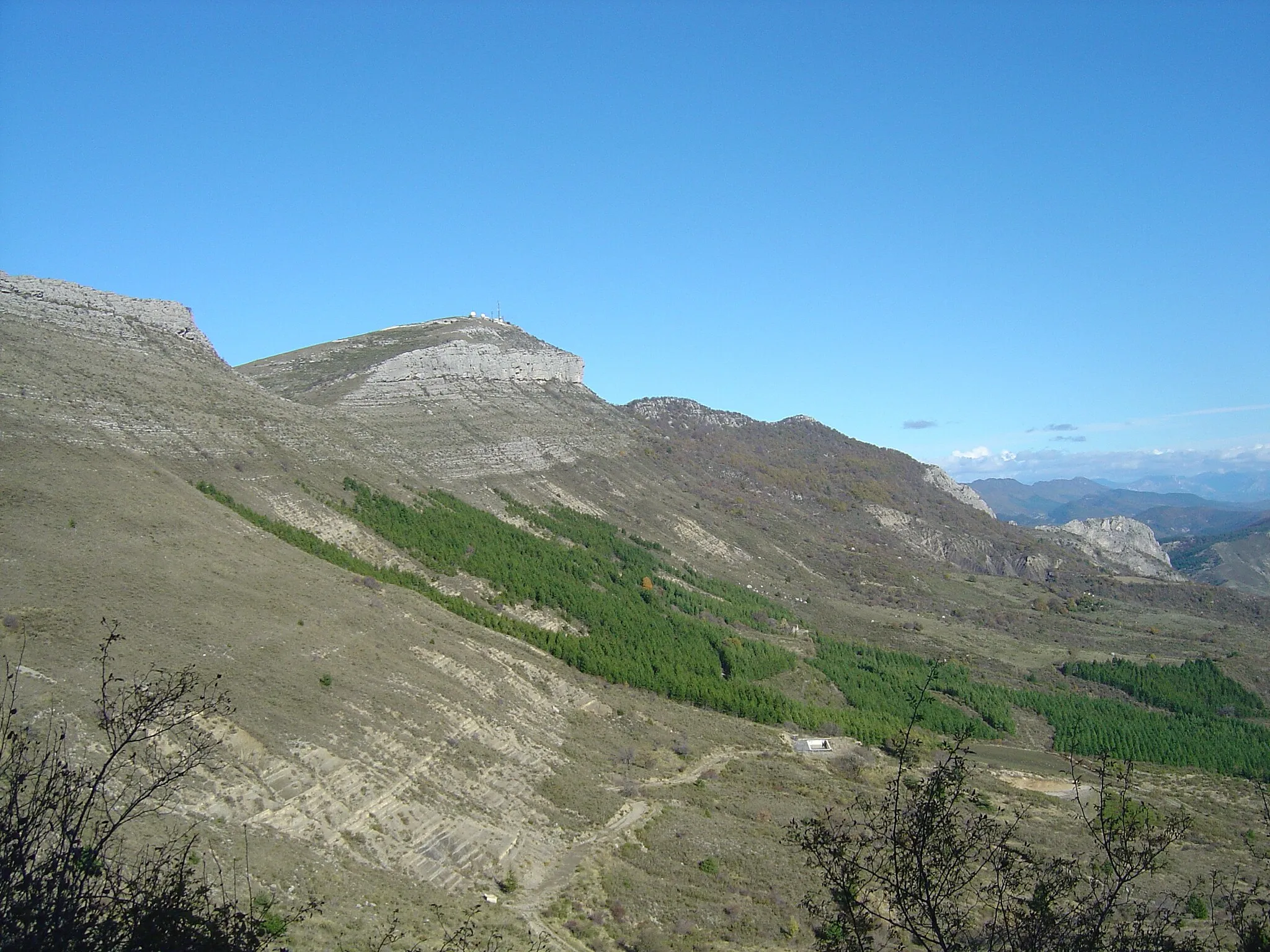 Photo showing: Montagne de Bergiés (1367m)