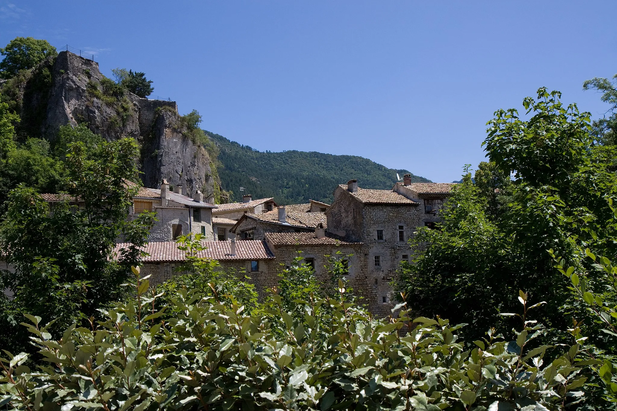 Photo showing: Village of Chatillôn-en-Diois, Rhone-Alpes, France.