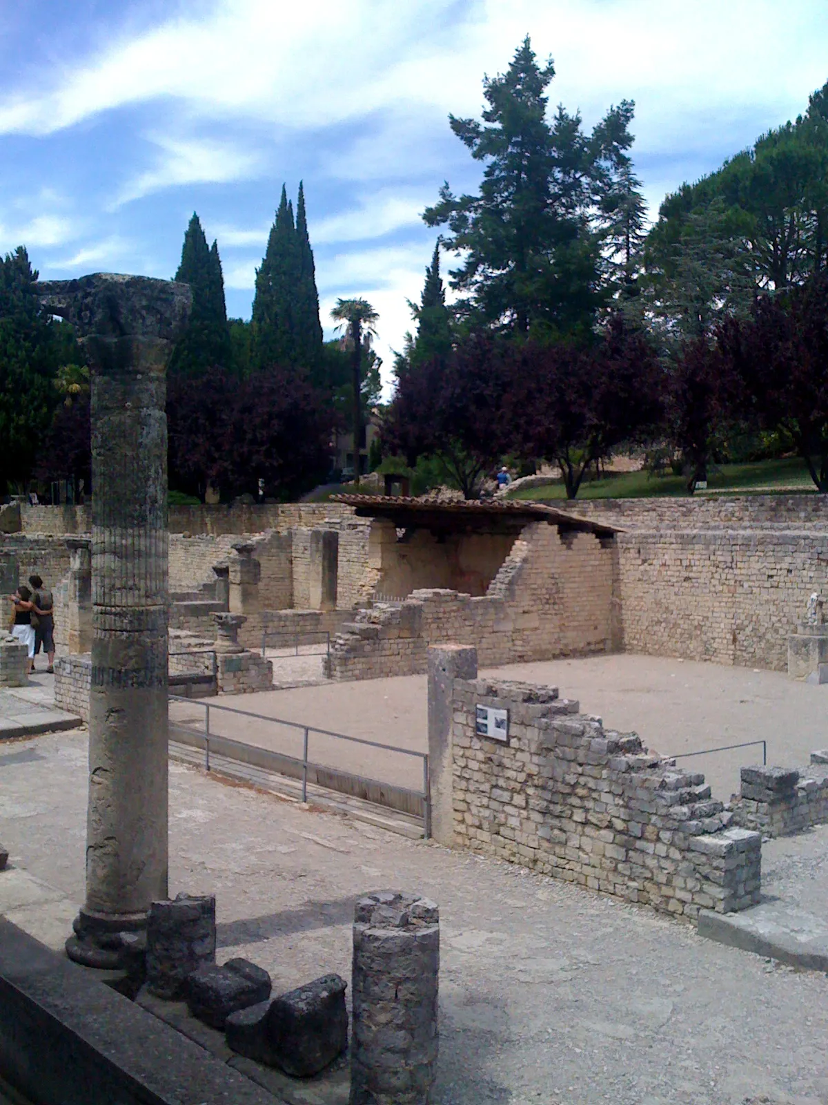 Photo showing: Laureled Apollo house in Vaison-la-Romaine