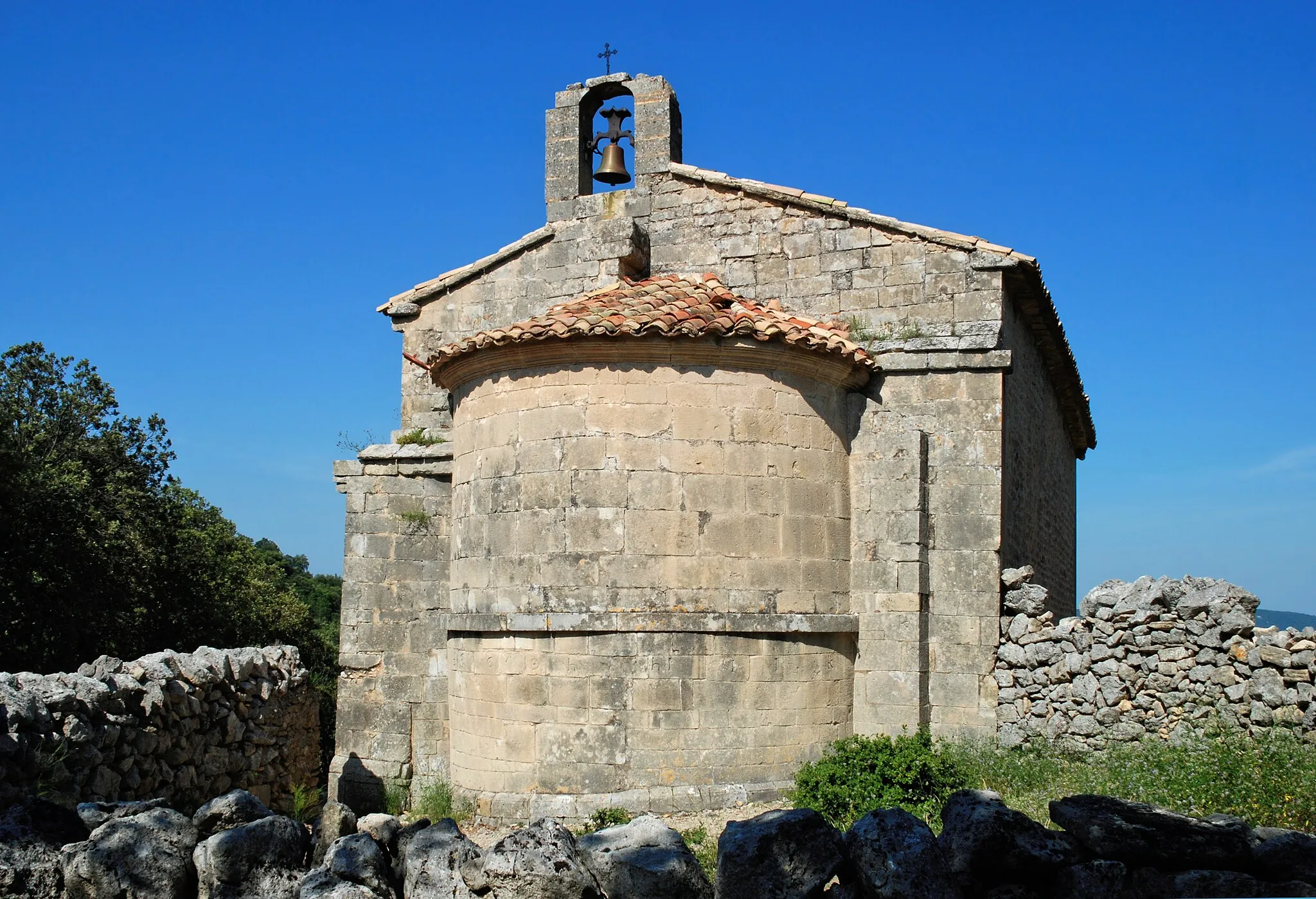 Photo showing: France - Provence - Chapelle du Saint-Sépulcre de Beaumont-du-Ventoux