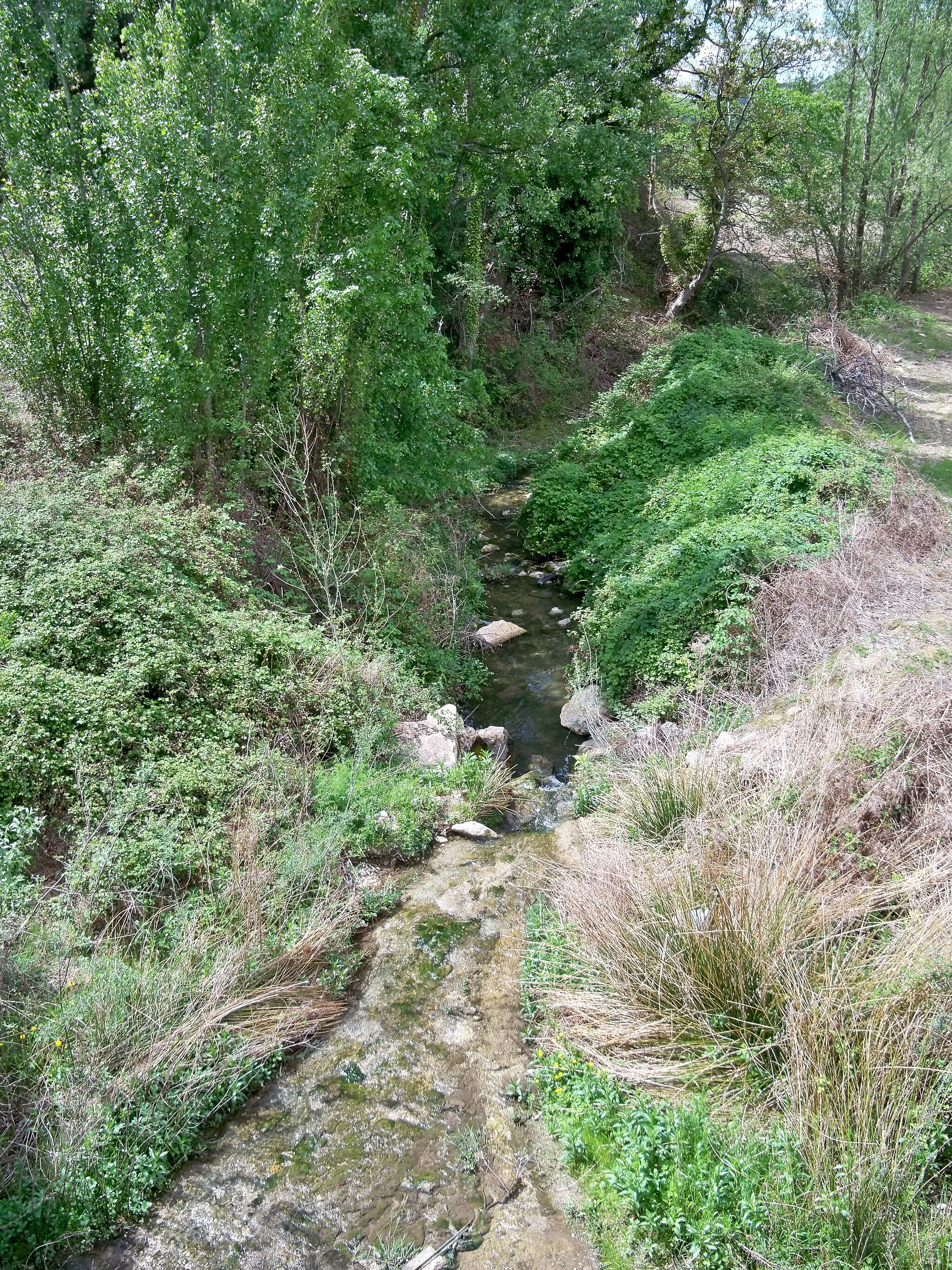 Photo showing: ruisseau le Rieu Froid au Hameau des Valettes à Beaumont du Ventoux (84)