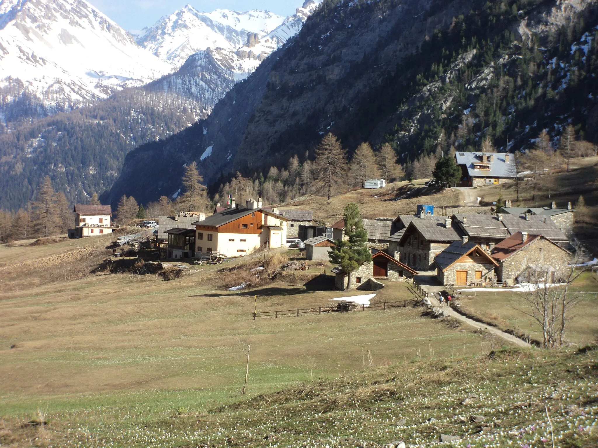 Photo showing: Grange di Valle Stretta - Comune di Nevache - Alte Alpi - Francia