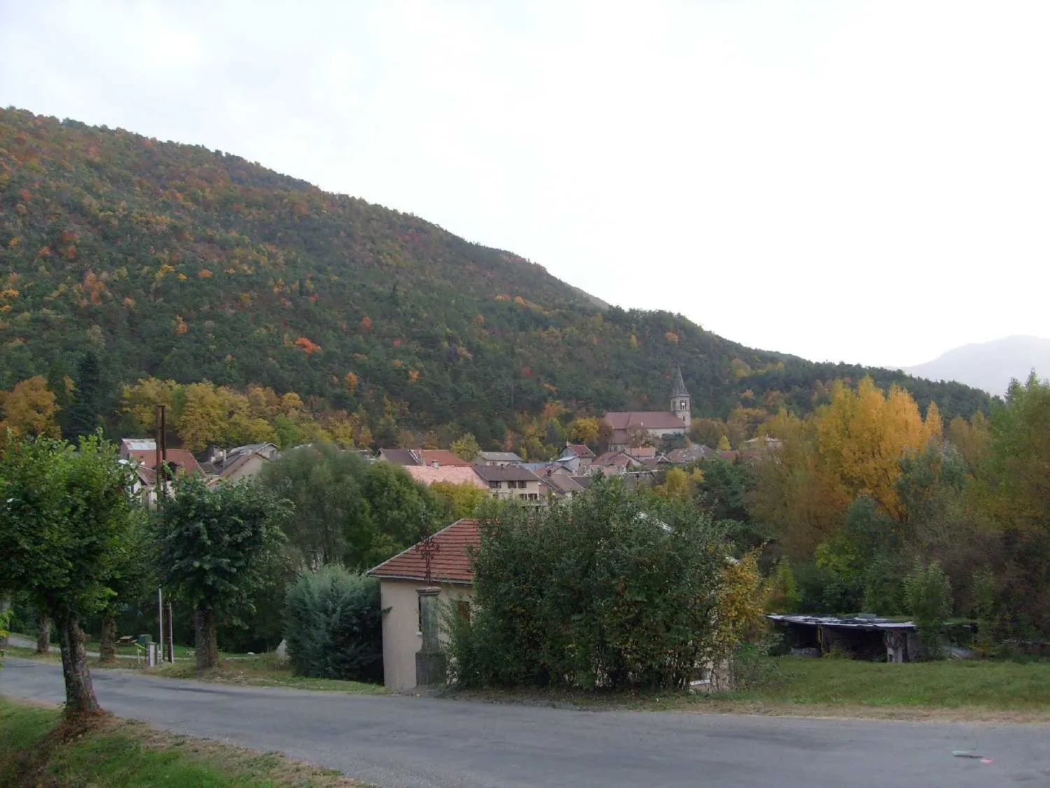 Photo showing: General view of Valserres( Hautes-Alpes, France)