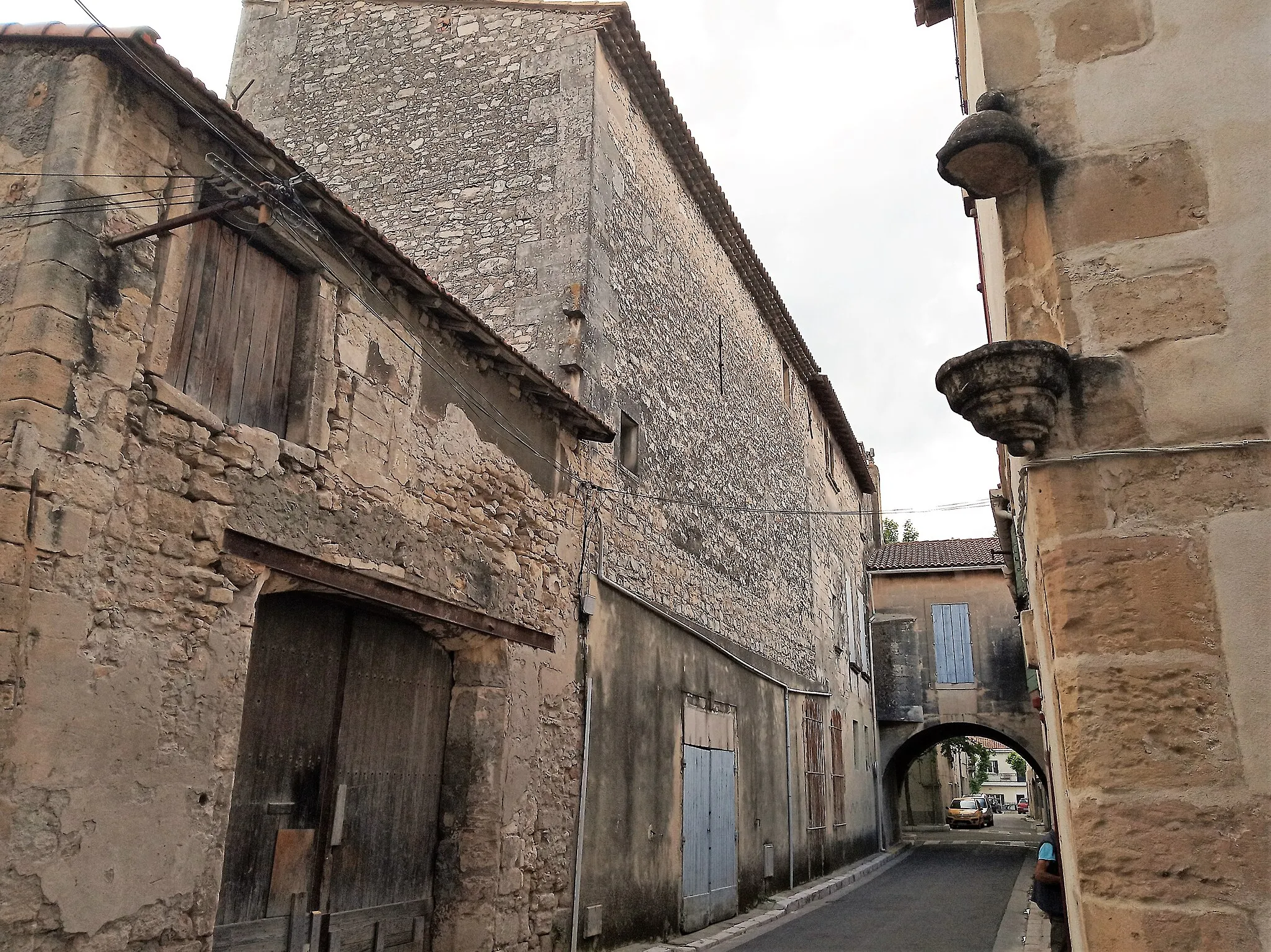 Photo showing: Hôtel de Mauléon, dit aussi hôtel Charles-de-Raoulx, 13 bis rue Arc-Mauléon, rue de la Raison, rue Jean-Jaurès.