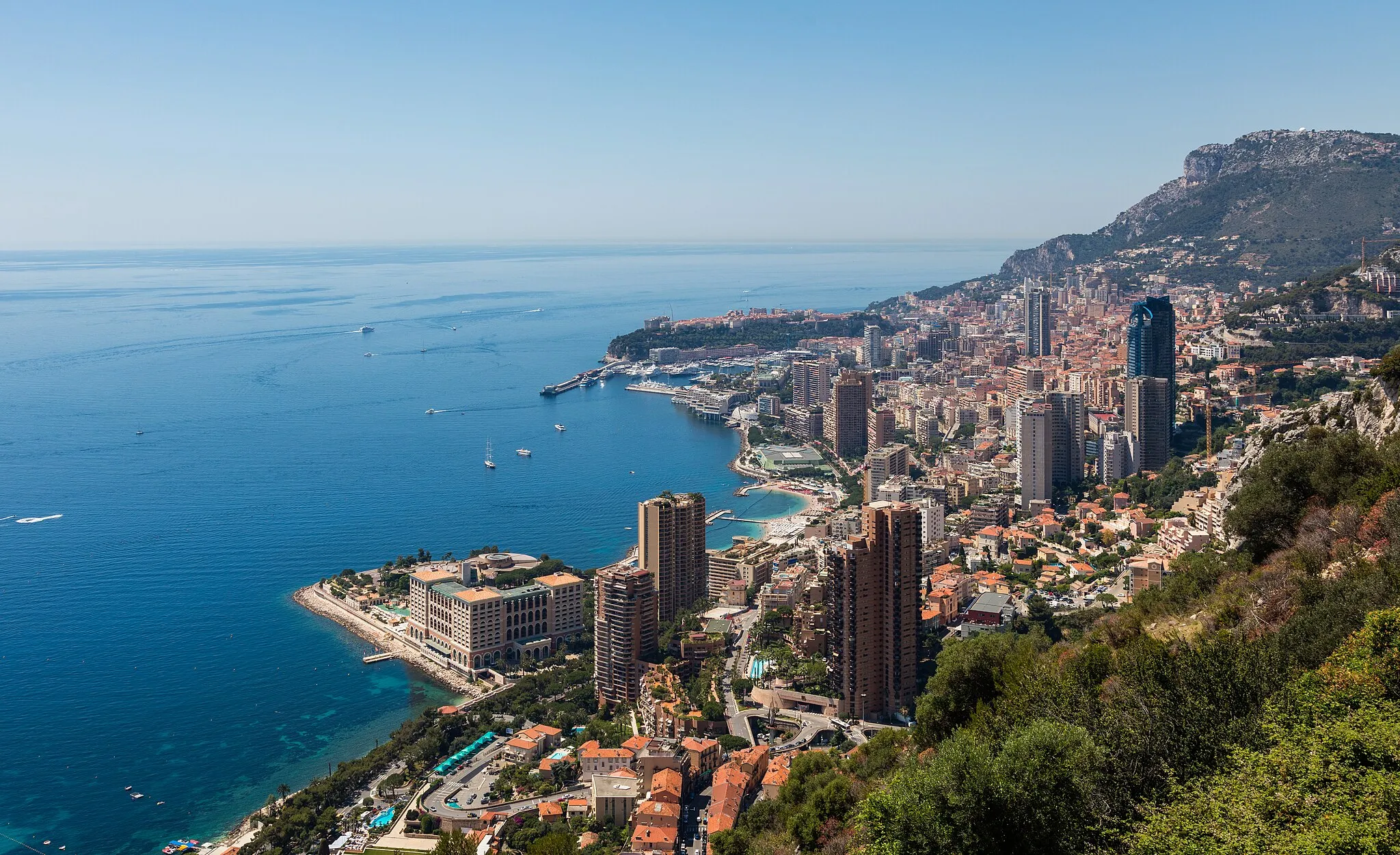 Photo showing: View of Monaco