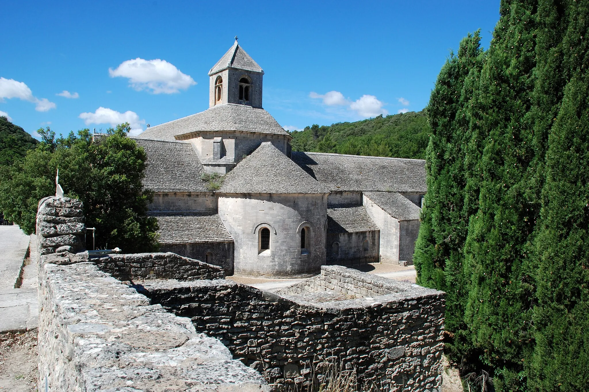 Photo showing: France - provence - Abbaye de Sénanque