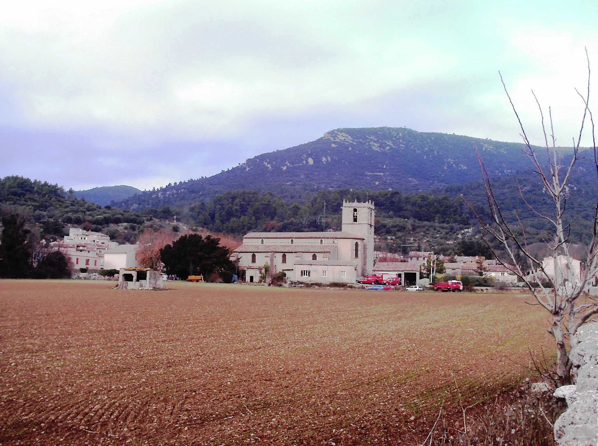 Photo showing: vue de l'église de Signes