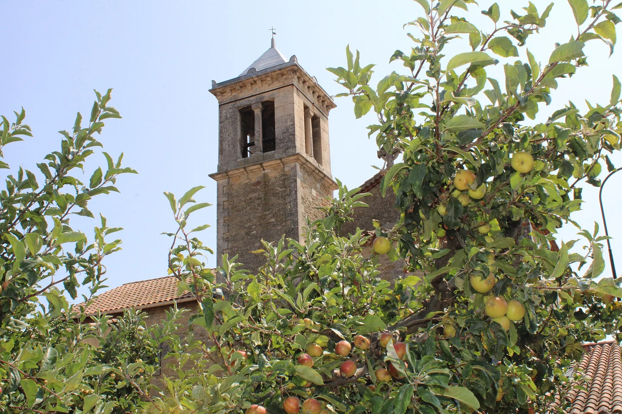 Photo showing: L'église Notre-Dame de Lourdes: le clocher