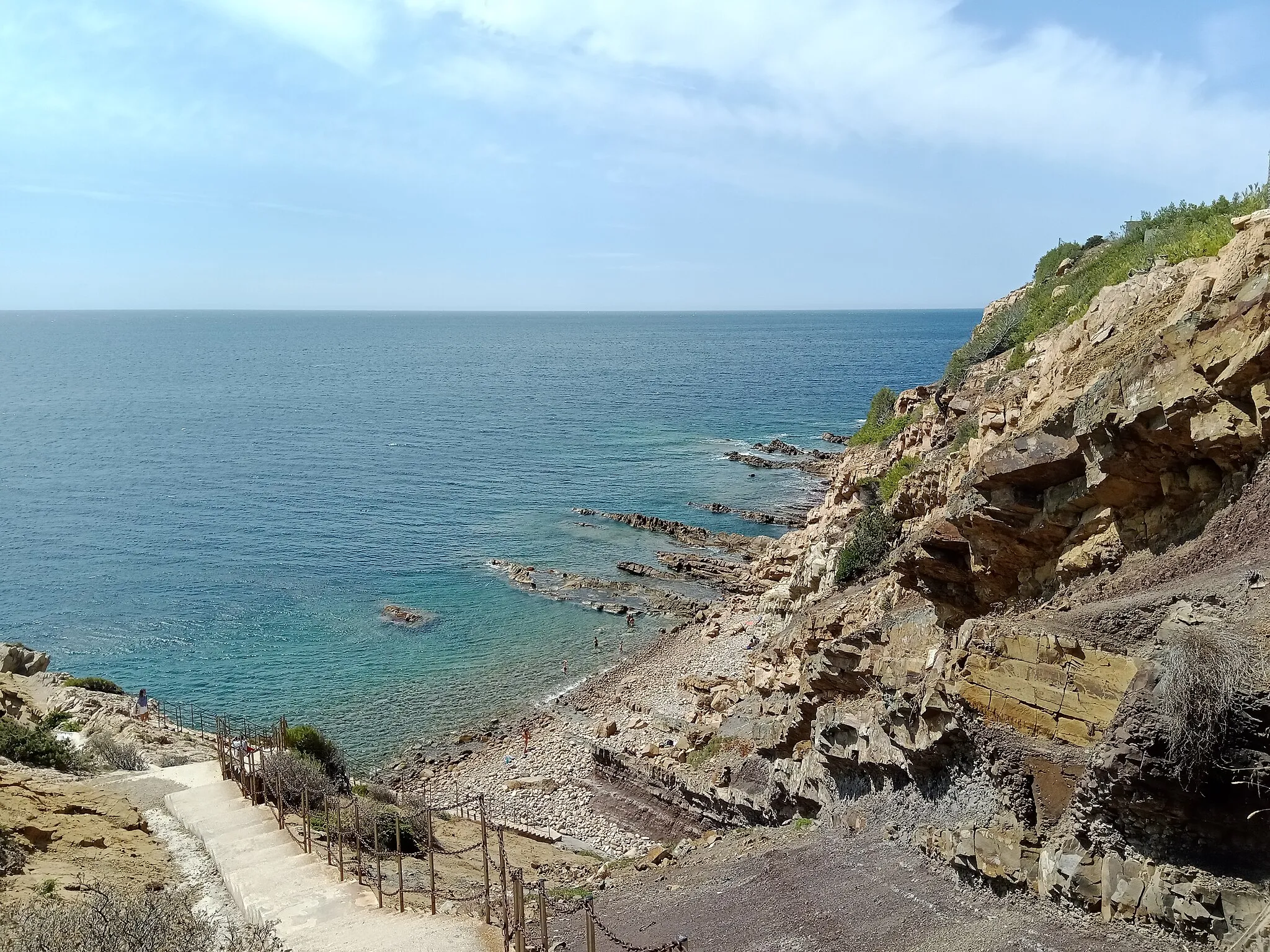 Photo showing: Pointe de Marégau, Saint-Mandrier-sur-Mer, Var, France