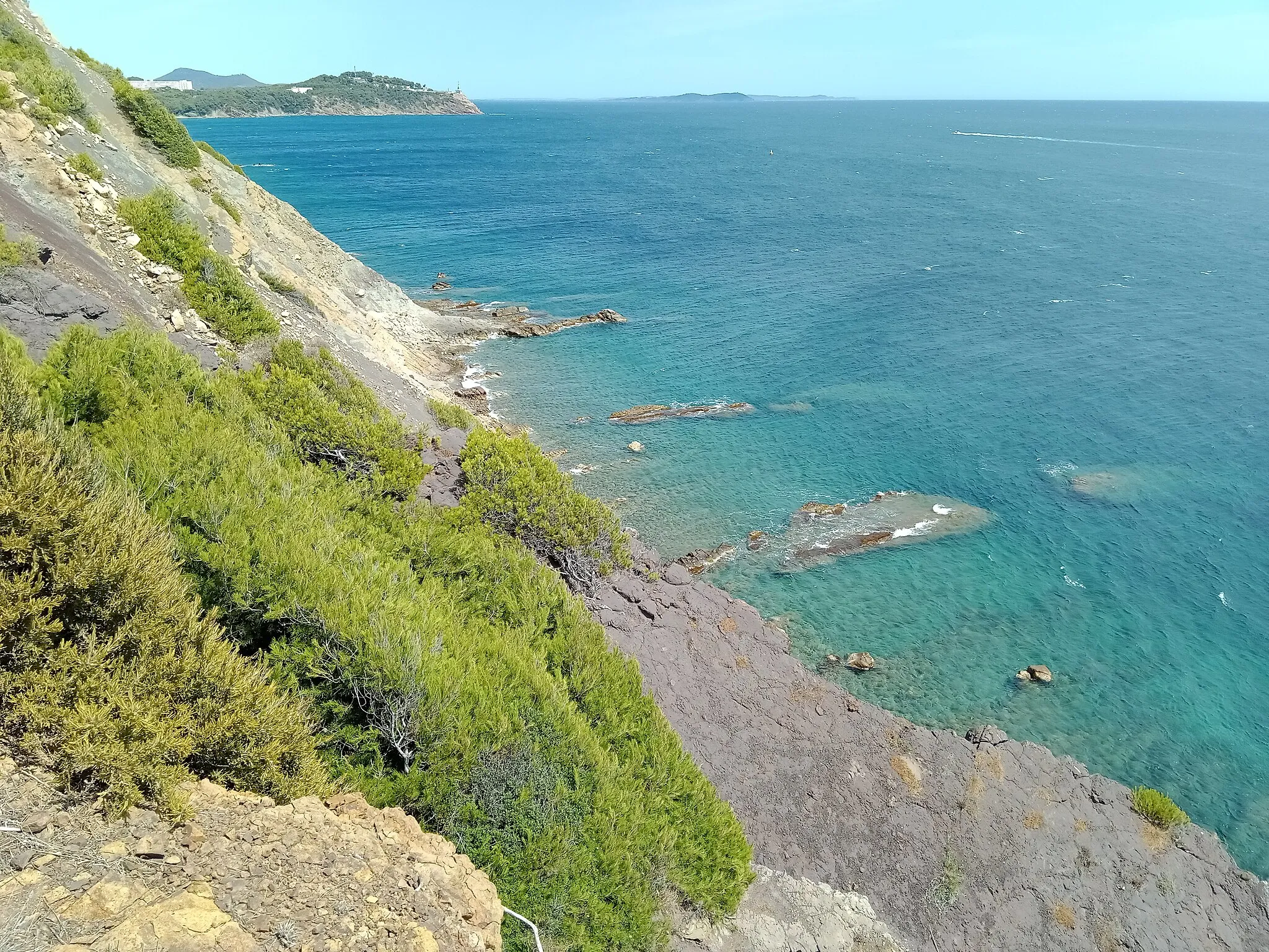 Photo showing: Pointe de Marégau, Saint-Mandrier-sur-Mer, Var, France