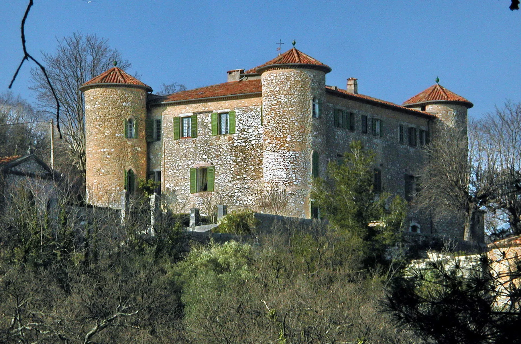 Photo showing: Mons(Var) Beauregard castle (famille de Villeneuve)