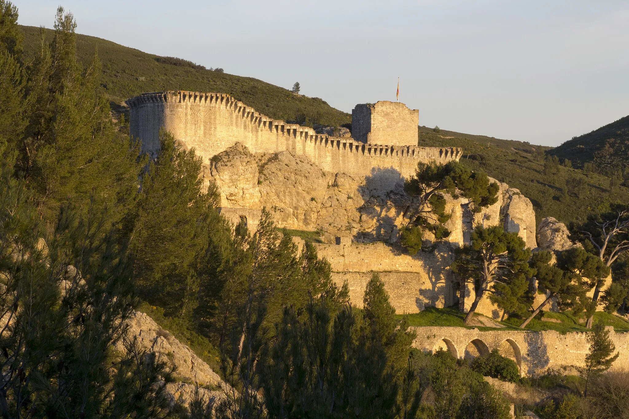 Photo showing: Boulbon (Bouches-du-Rhône, Fr) fortress