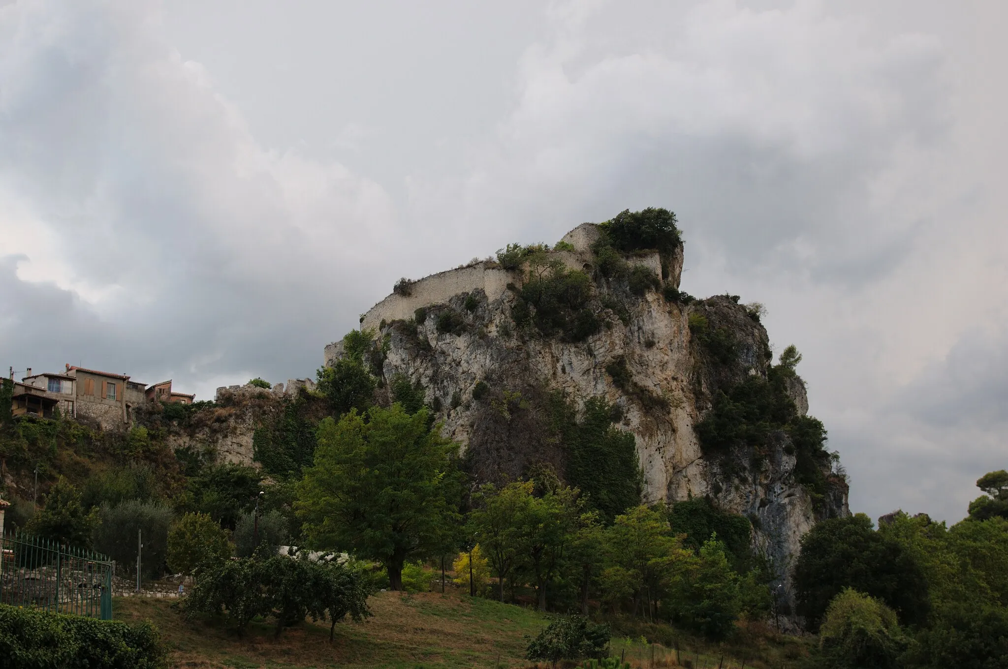 Photo showing: Le chateau de Gilette.