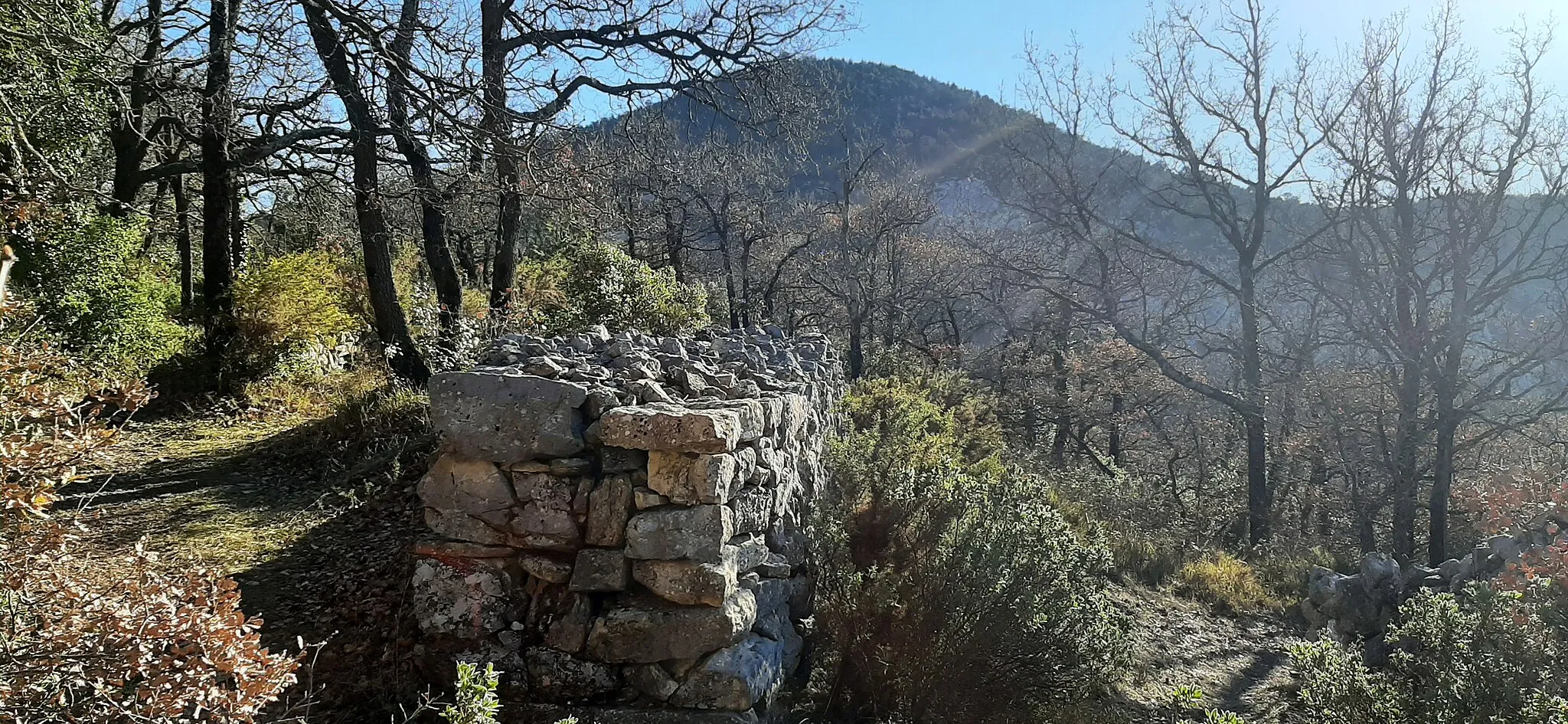 Photo showing: door of oppidum mimet