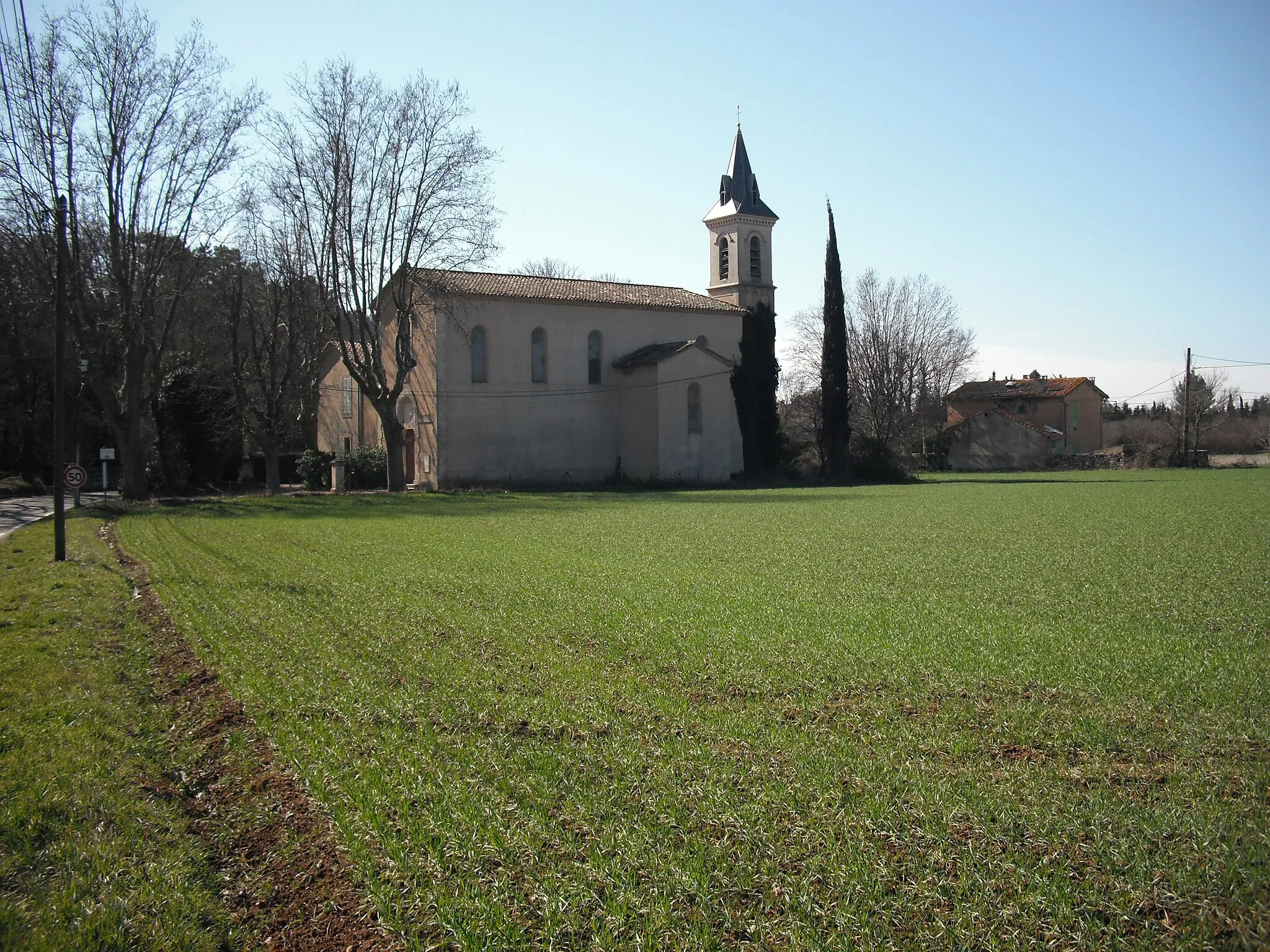 Photo showing: Église des Pinchinats (Aix-en-Provence)