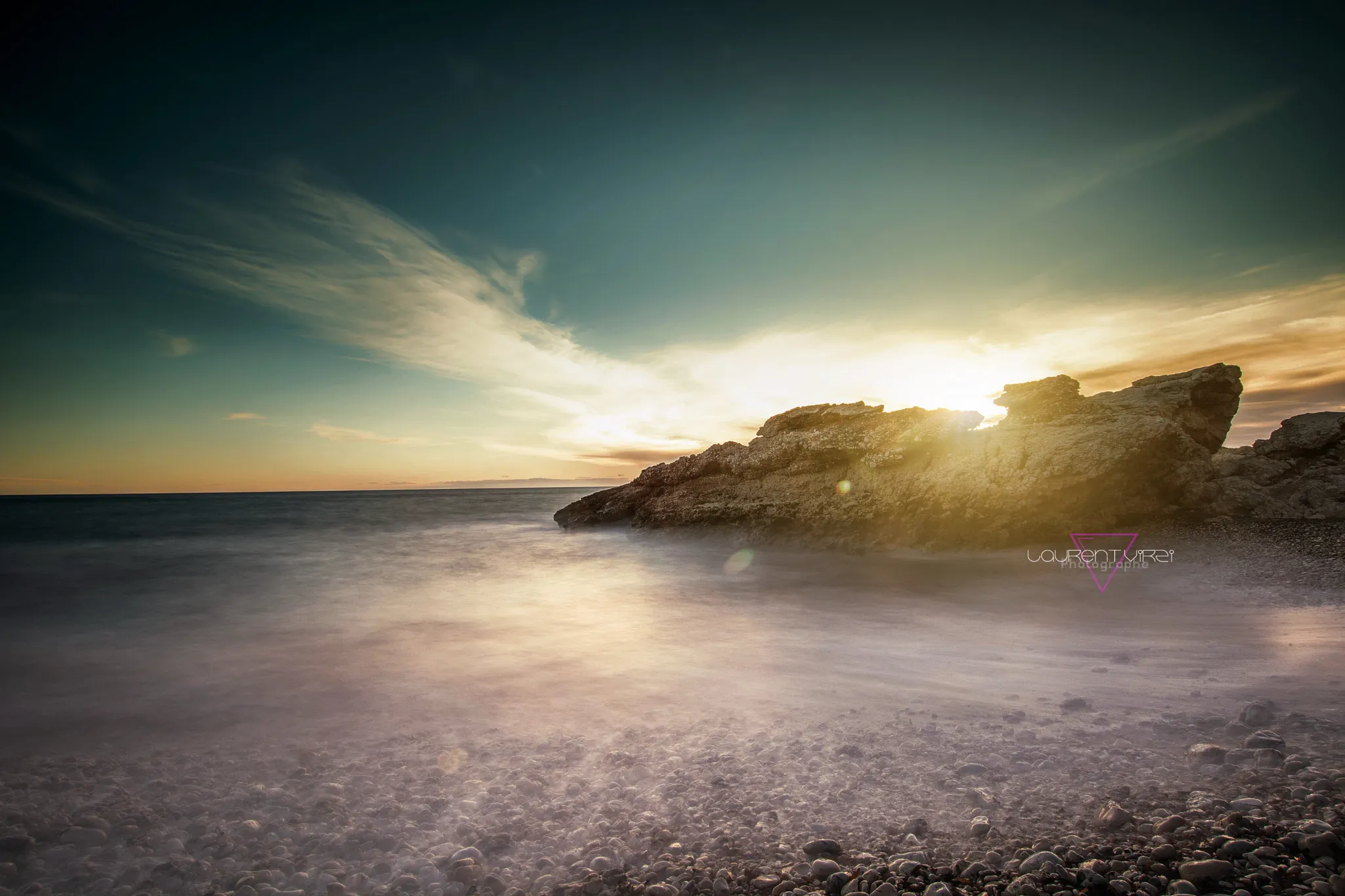 Photo showing: 500px provided description: Hotland

The heat of February at the edge of sea - Provence FRANCE [#sky ,#landscape ,#sunrise ,#sea ,#sunset ,#water ,#beach ,#travel ,#sun ,#light ,#clouds ,#coast ,#ocean ,#waves ,#rocks ,#beautiful ,#france ,#seascape ,#landscapes ,#long exposure ,#paca ,#provence-alpes-cote-d'azur]