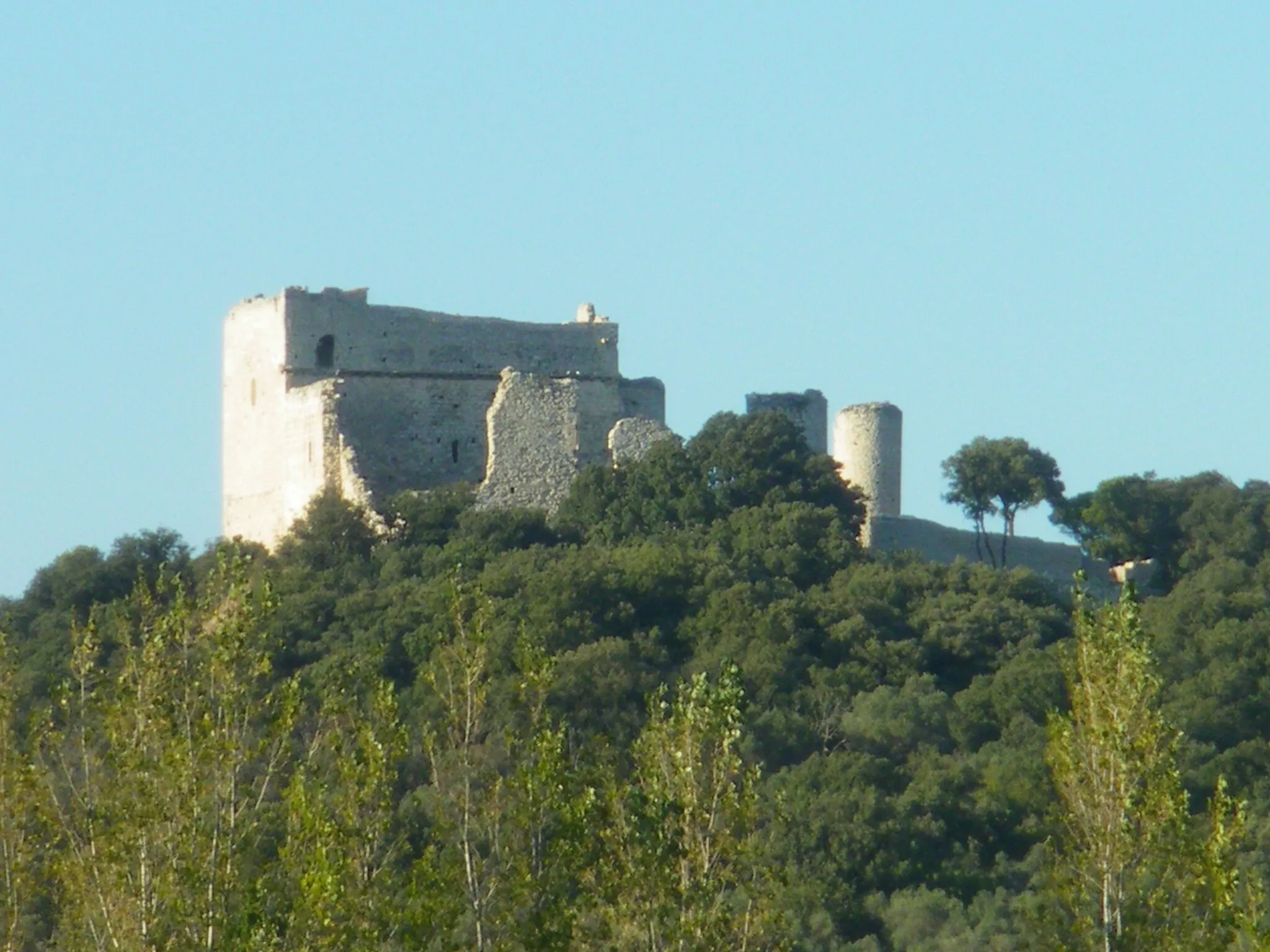 Photo showing: Ruines du monastère de Thouzon, Le Thor, Vaulcuse, France