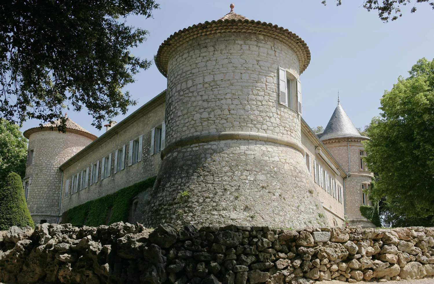 Photo showing: Vue du château de Mouans-Sartoux