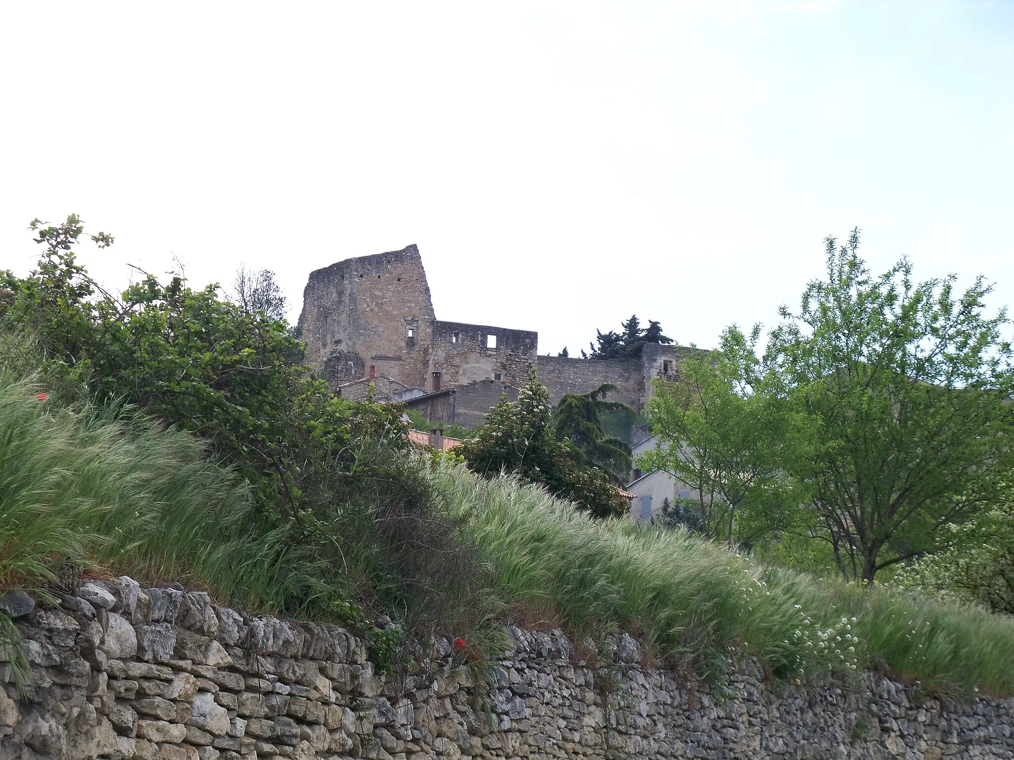 Photo showing: chateau de Lagnes (84)