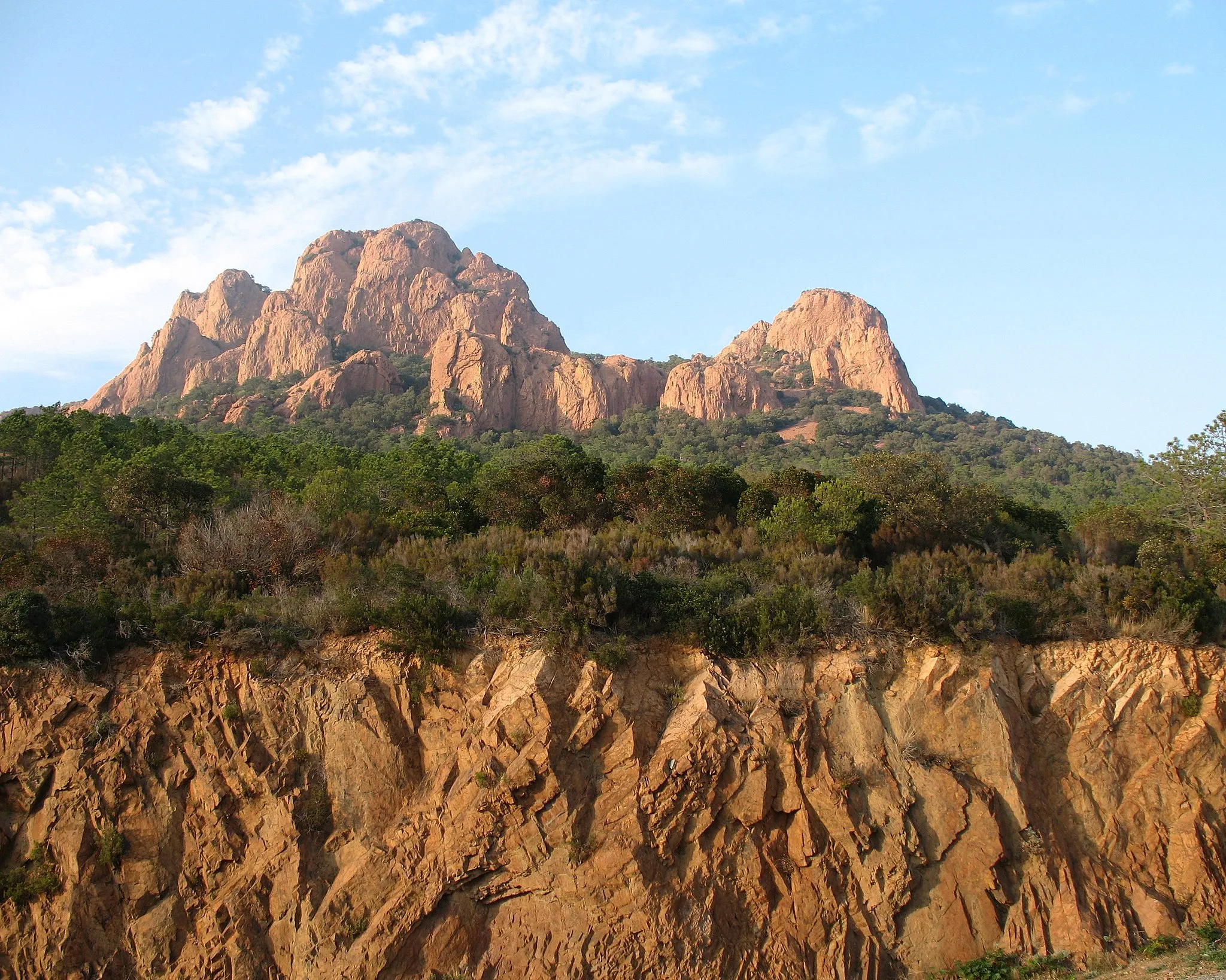 Photo showing: Massif de l'Esterel, Côte d'Azur, France