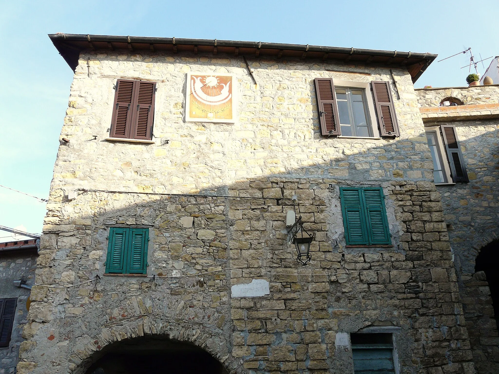 Photo showing: Centro storico della borgata Castello, Chiusanico, Liguria, Italia