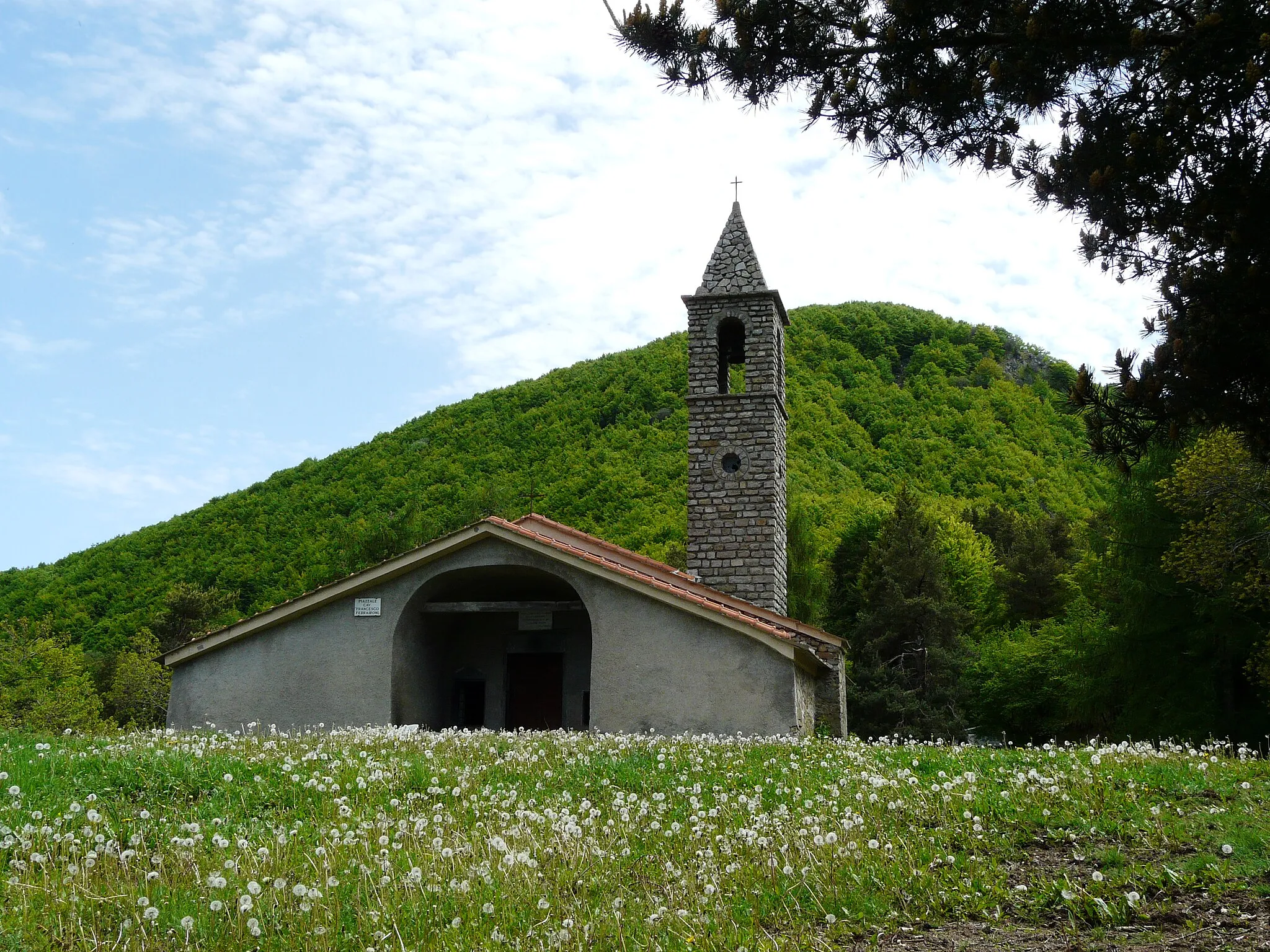 Photo showing: San Giovanni dei Prati on Monte Ceppo