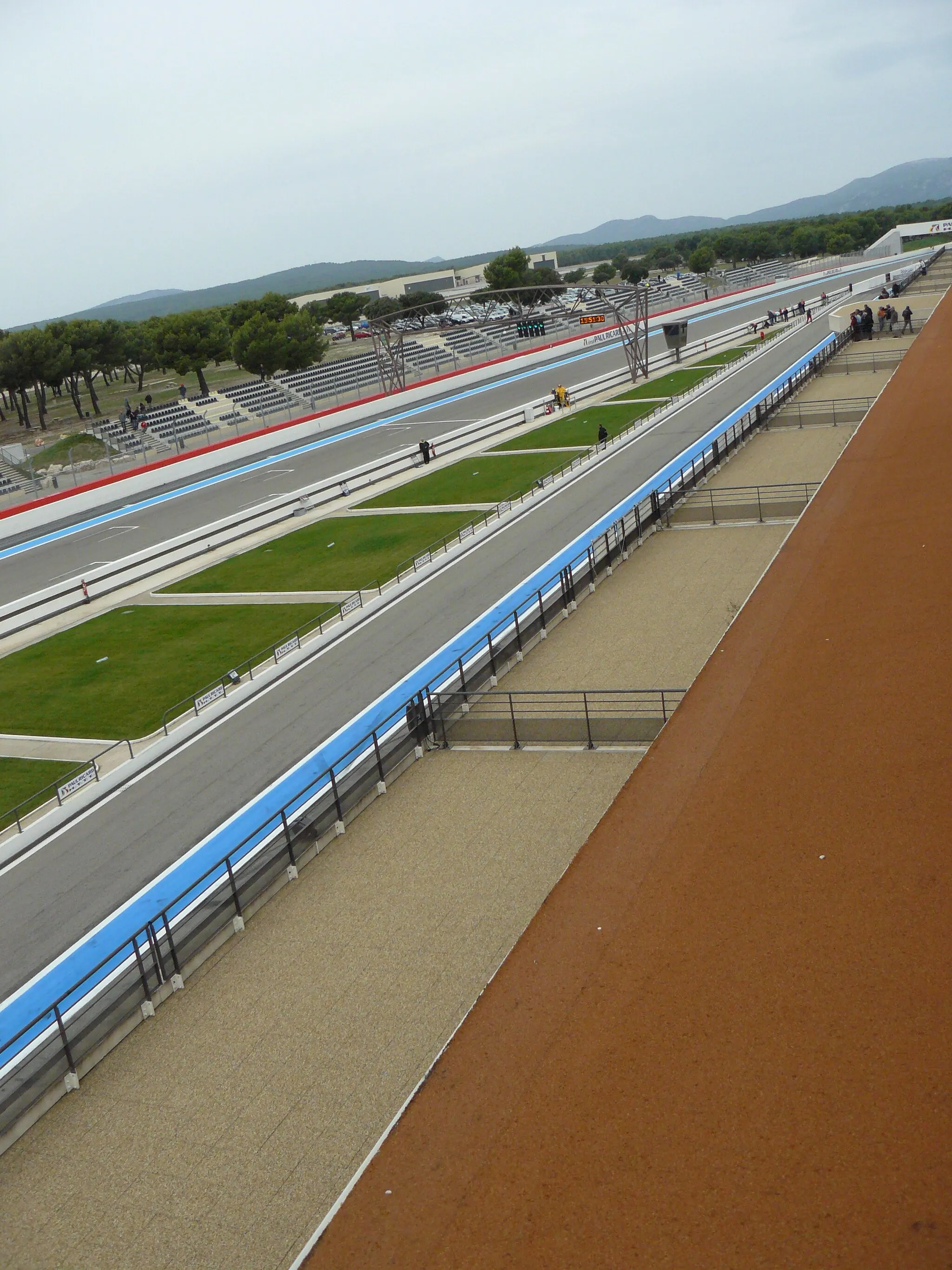 Photo showing: stands of Paul Ricard