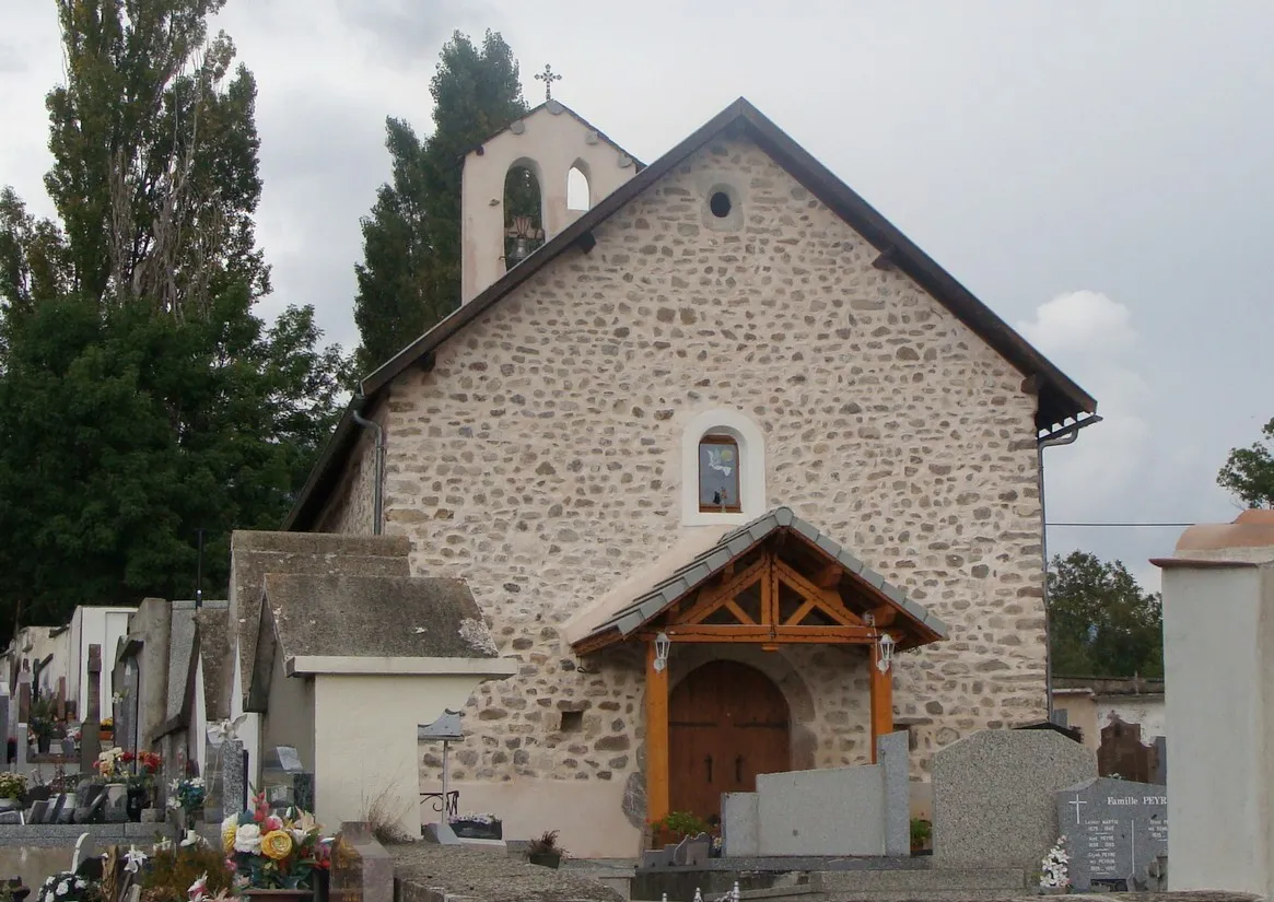 Photo showing: La chapelle Saint-Pancrace, vue extérieure.