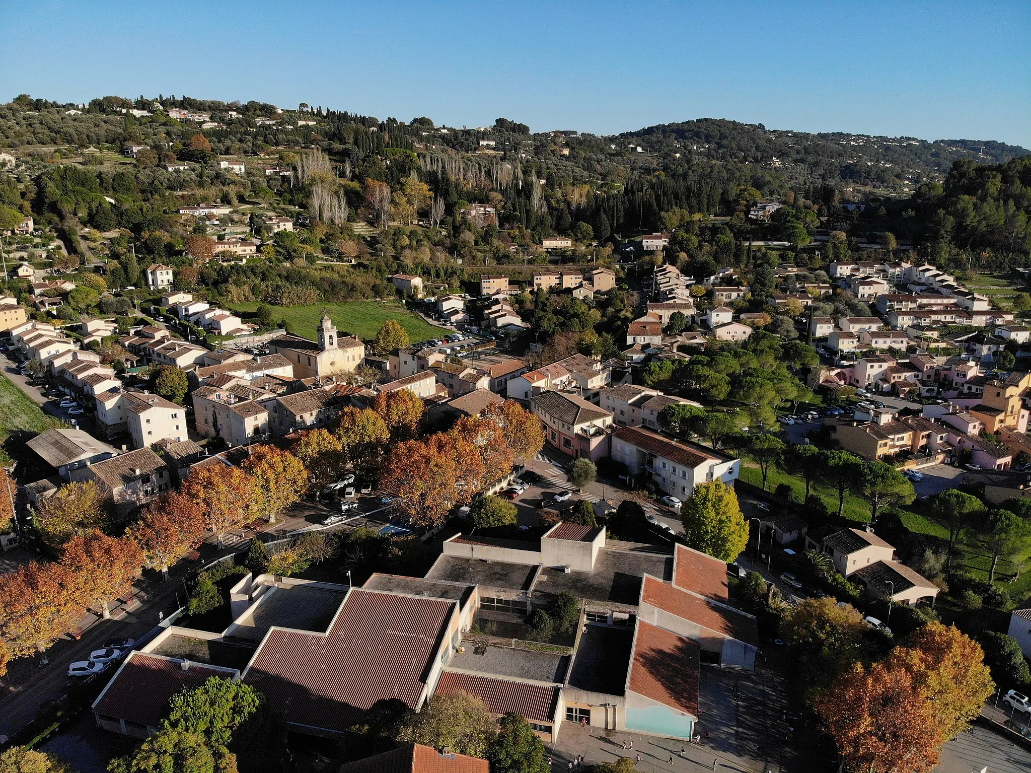 Photo showing: View of Le Plan de Grasse (France)