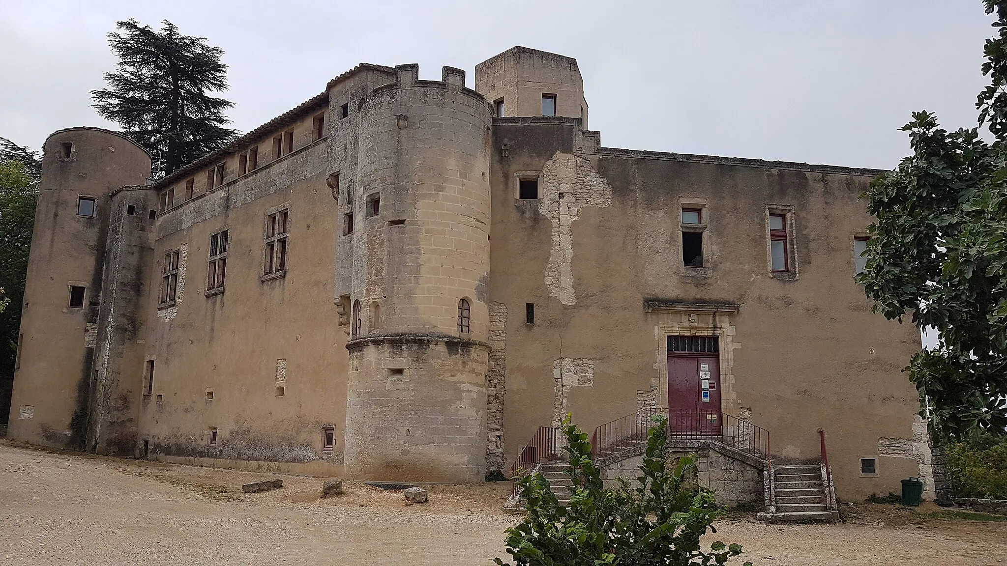 Photo showing: Château de Buoux vue arrière