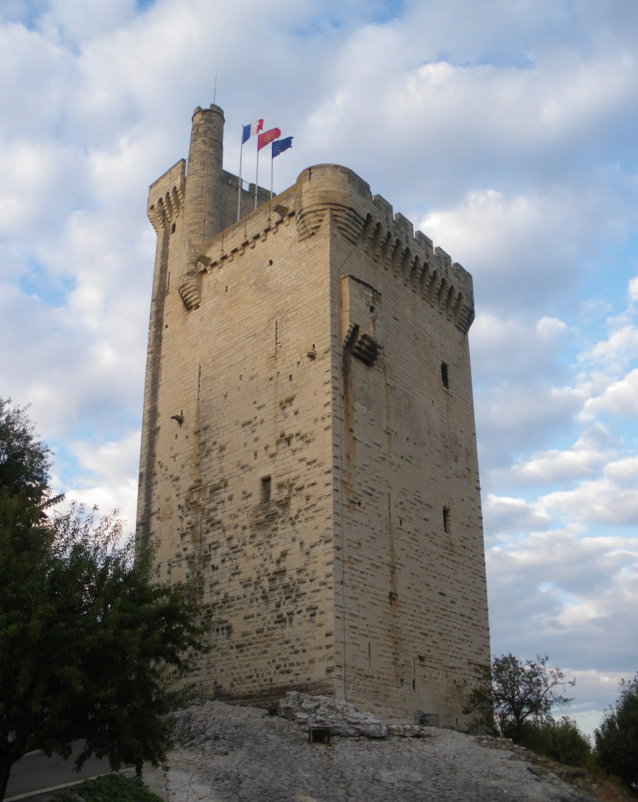 Photo showing: Tour Philippe le Bel, Villeneuve lès Avignon, Gard. Ancien point d'arrivé du Pont St Bénézet d'Avignon.