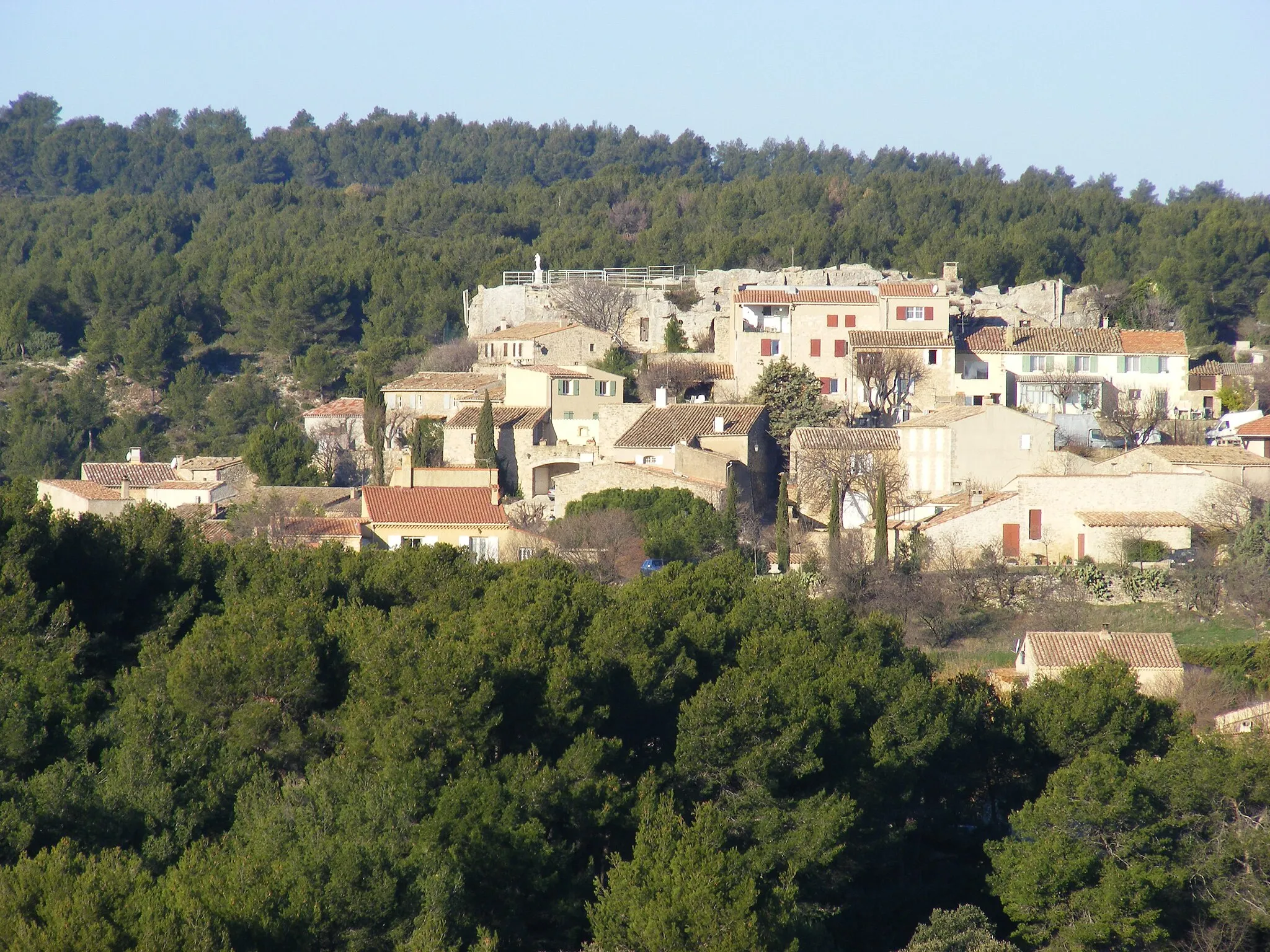 Photo showing: Vue d'fr:Aurons Image prise par l'utilisateur Zeugme Nycthéméral le 14 janvier 2008