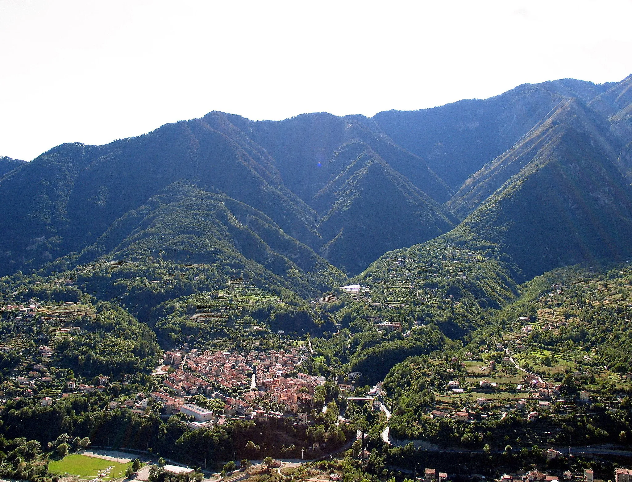 Photo showing: Le nouveau village de Roquebillière, PACA, France