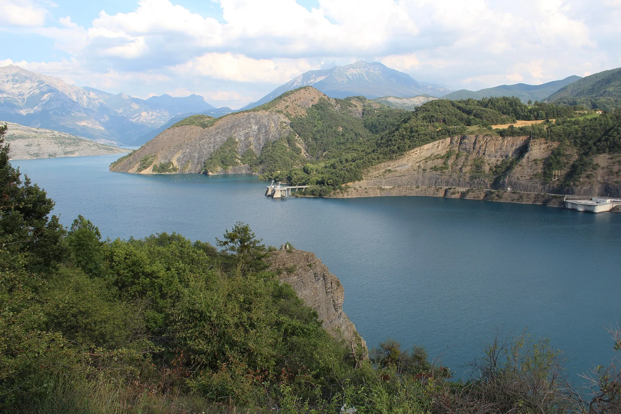 Photo showing: Barrage de Serre-Ponçon vue depuis Rousset.