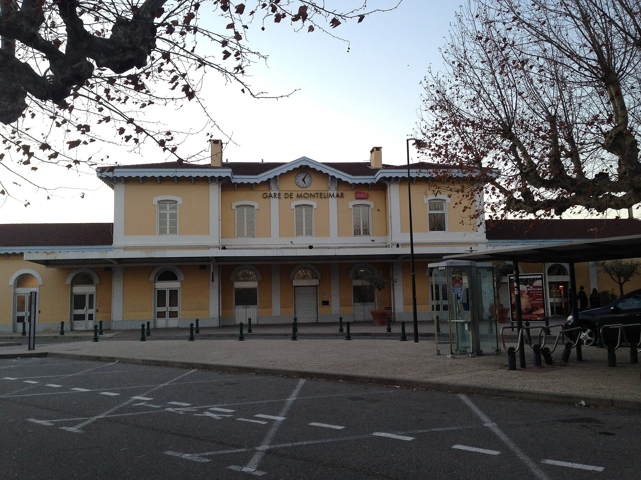 Photo showing: Gare de Montélimar en Janvier 2015