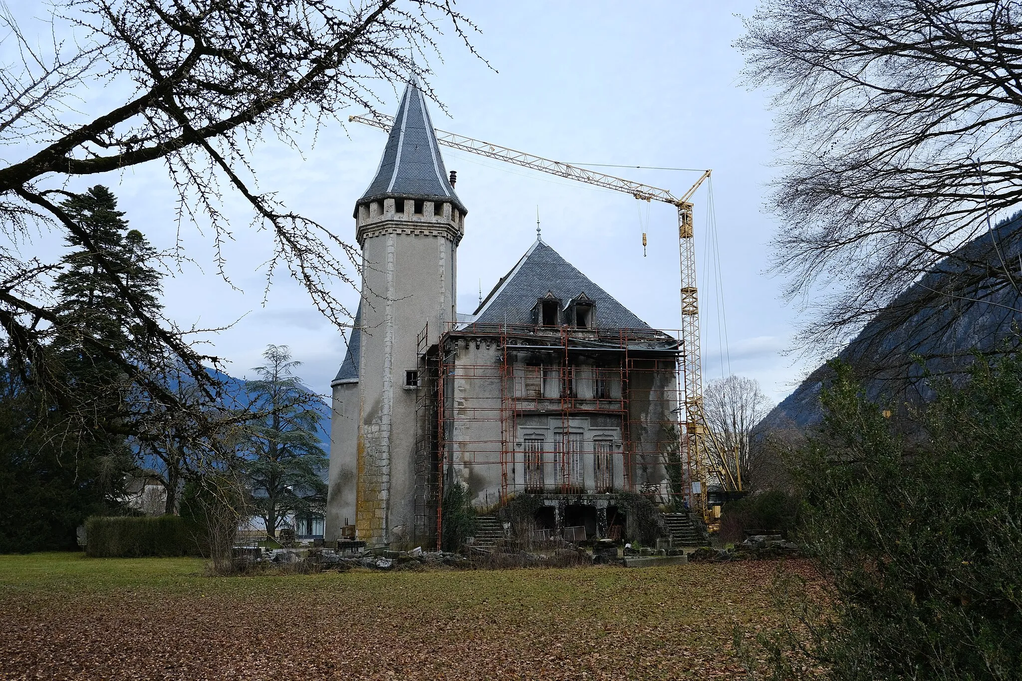 Photo showing: Château @ Parc Cohendier @ Saint-Pierre-en-Faucigny