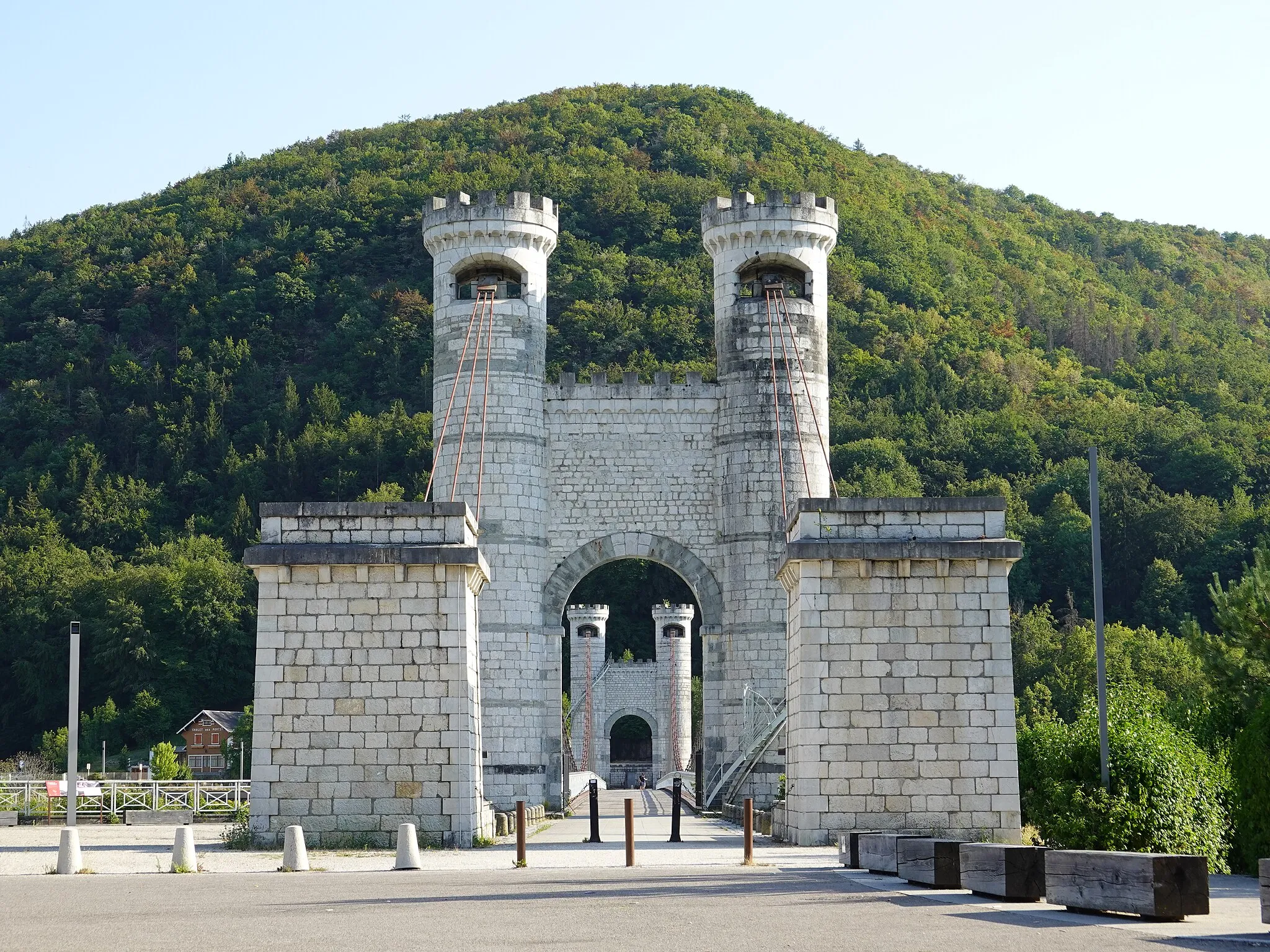 Photo showing: Pont Charles-Albert @ Pont de la Caille