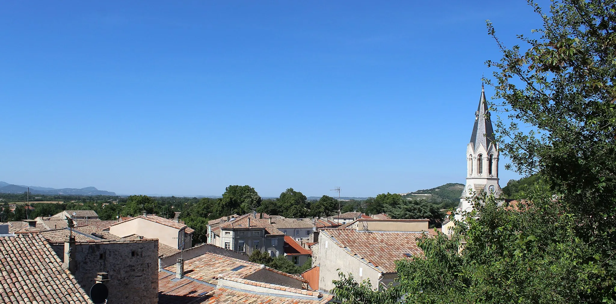 Photo showing: Panorama du village.