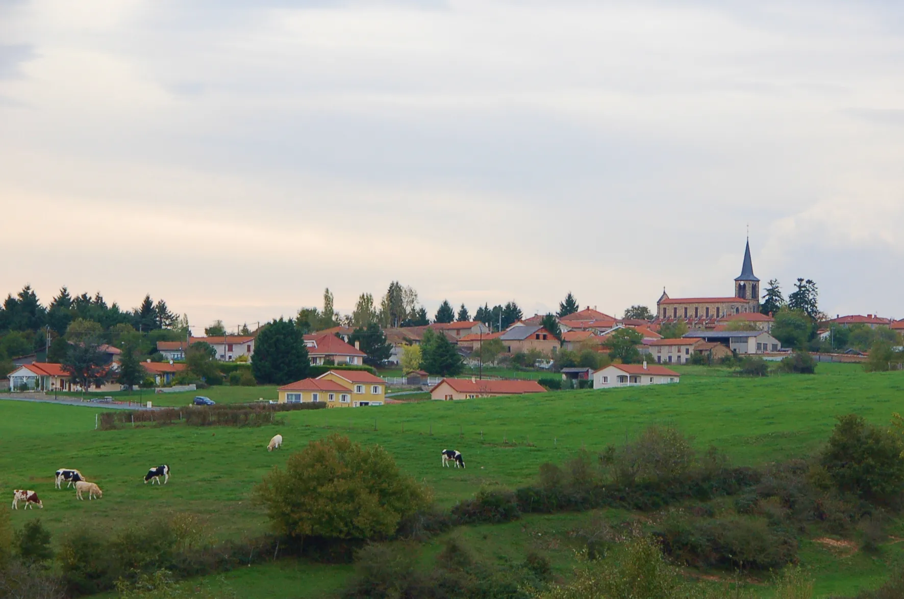 Photo showing: Ortsansicht Saint-Paul-de-Vézelin