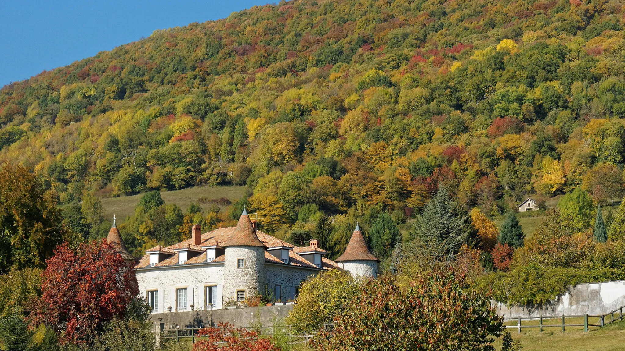 Photo showing: Château de la famille Francoz à la Murette.